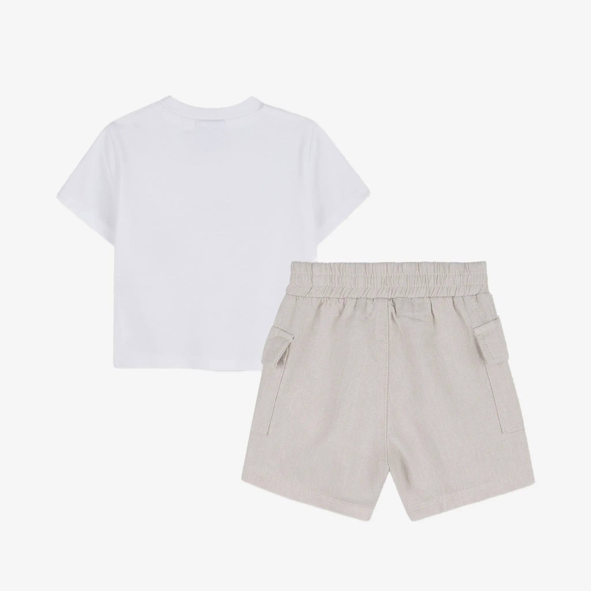 Pique Shorts Set