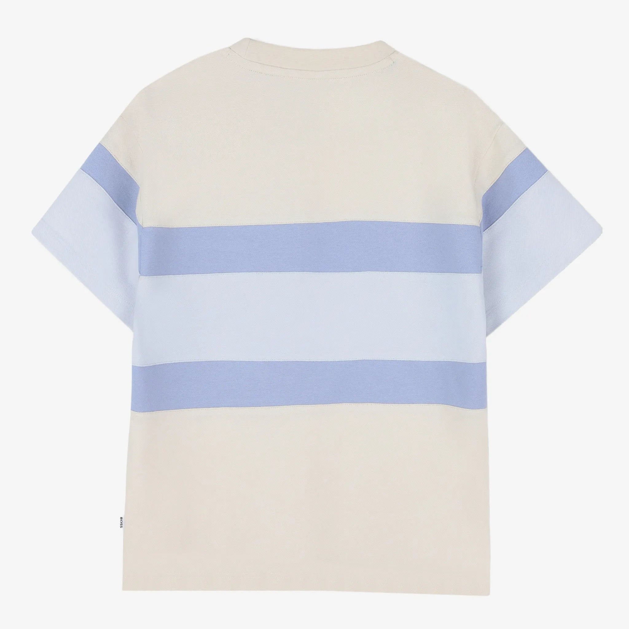 Jetted Pocket Striped T-Shirt