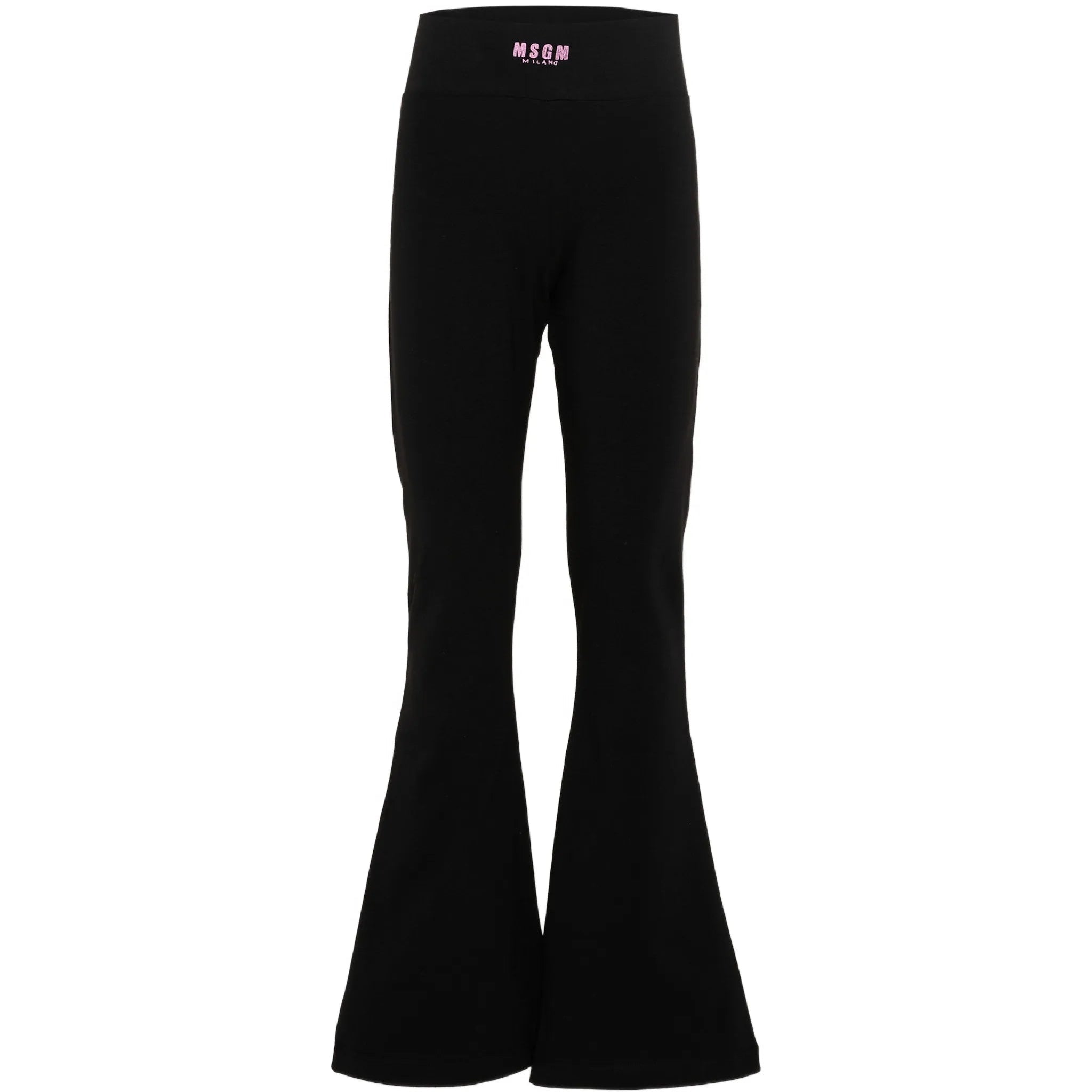 Pleated Flared Trousers