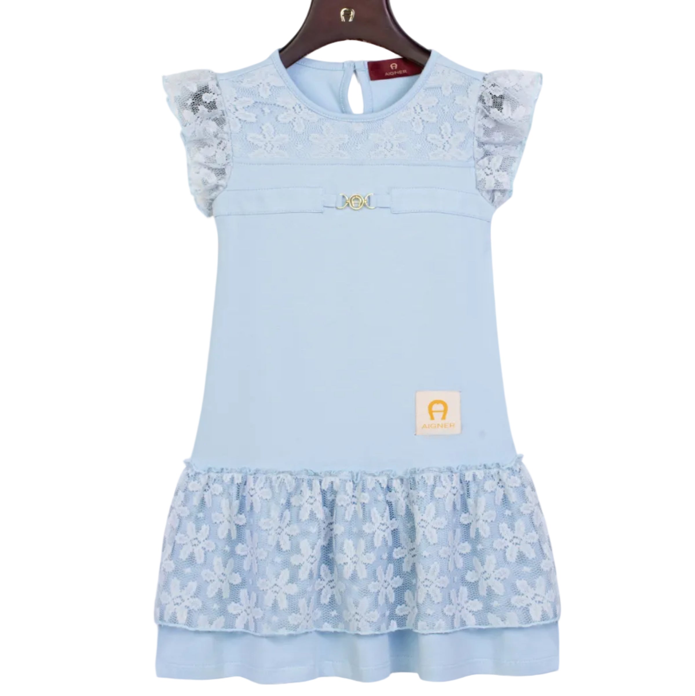 Jersey & Lace Dress
