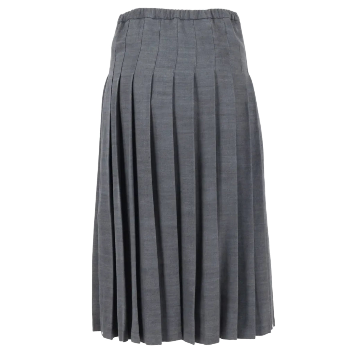 Pleated Midi Skirt