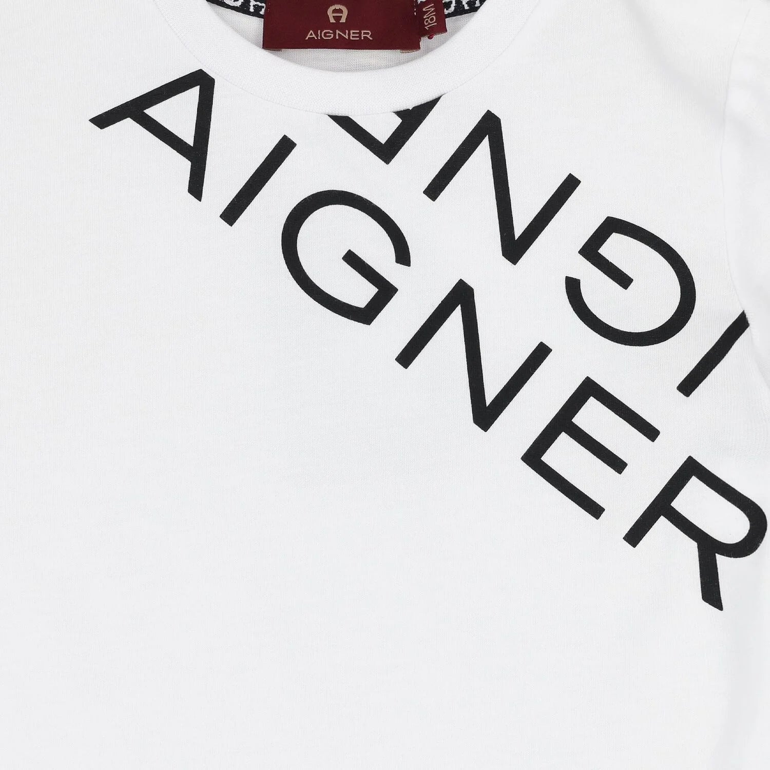 AIGNERDiagonal Logo T-Shirt4062176777342SAVANNA