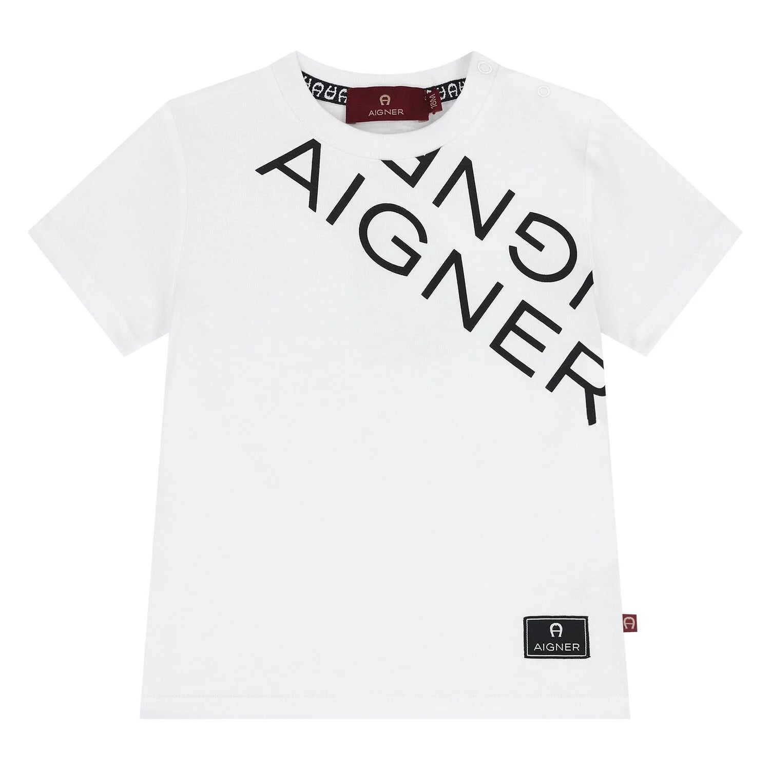 AIGNERDiagonal Logo T-Shirt4062176777342SAVANNA