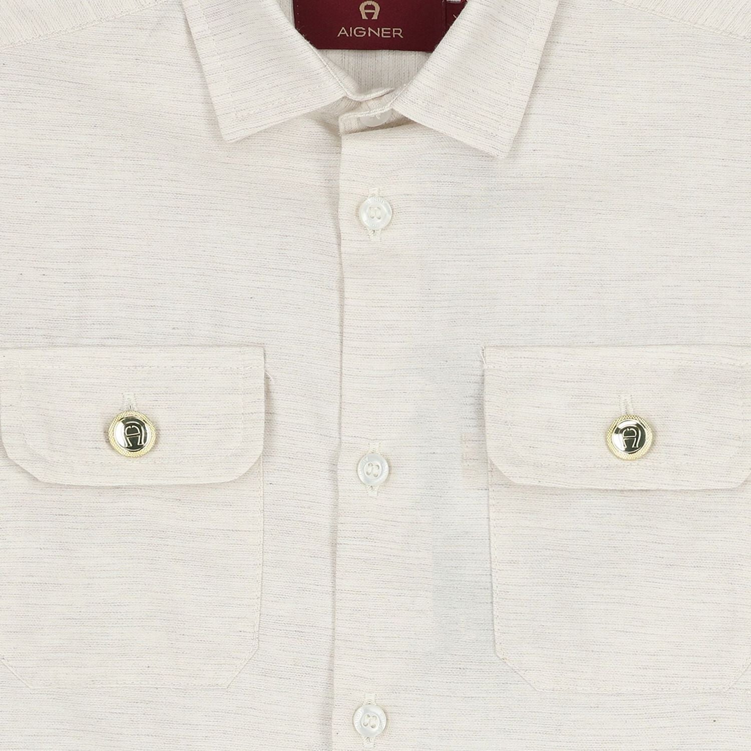 AIGNERGold Buttons Shirt4062176849223SAVANNA