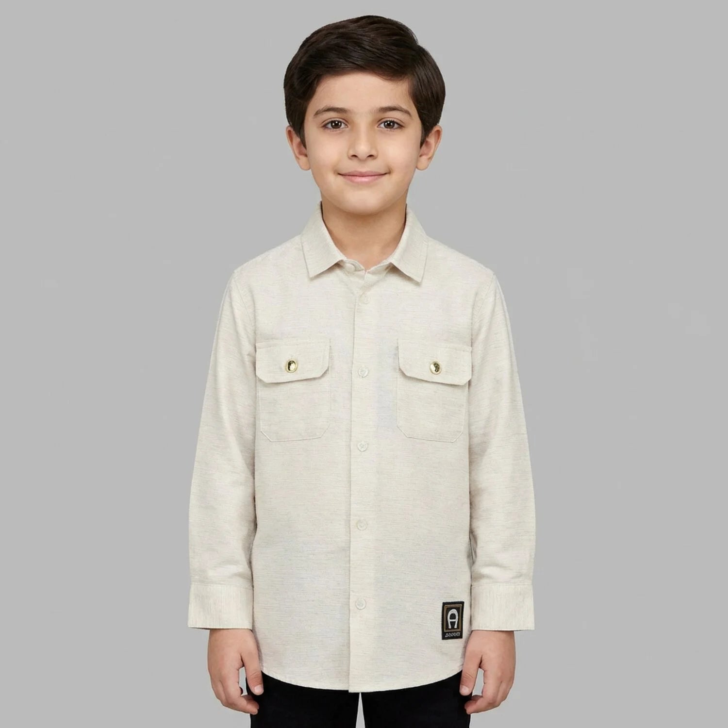 AIGNERGold Buttons Shirt4062176849223SAVANNA