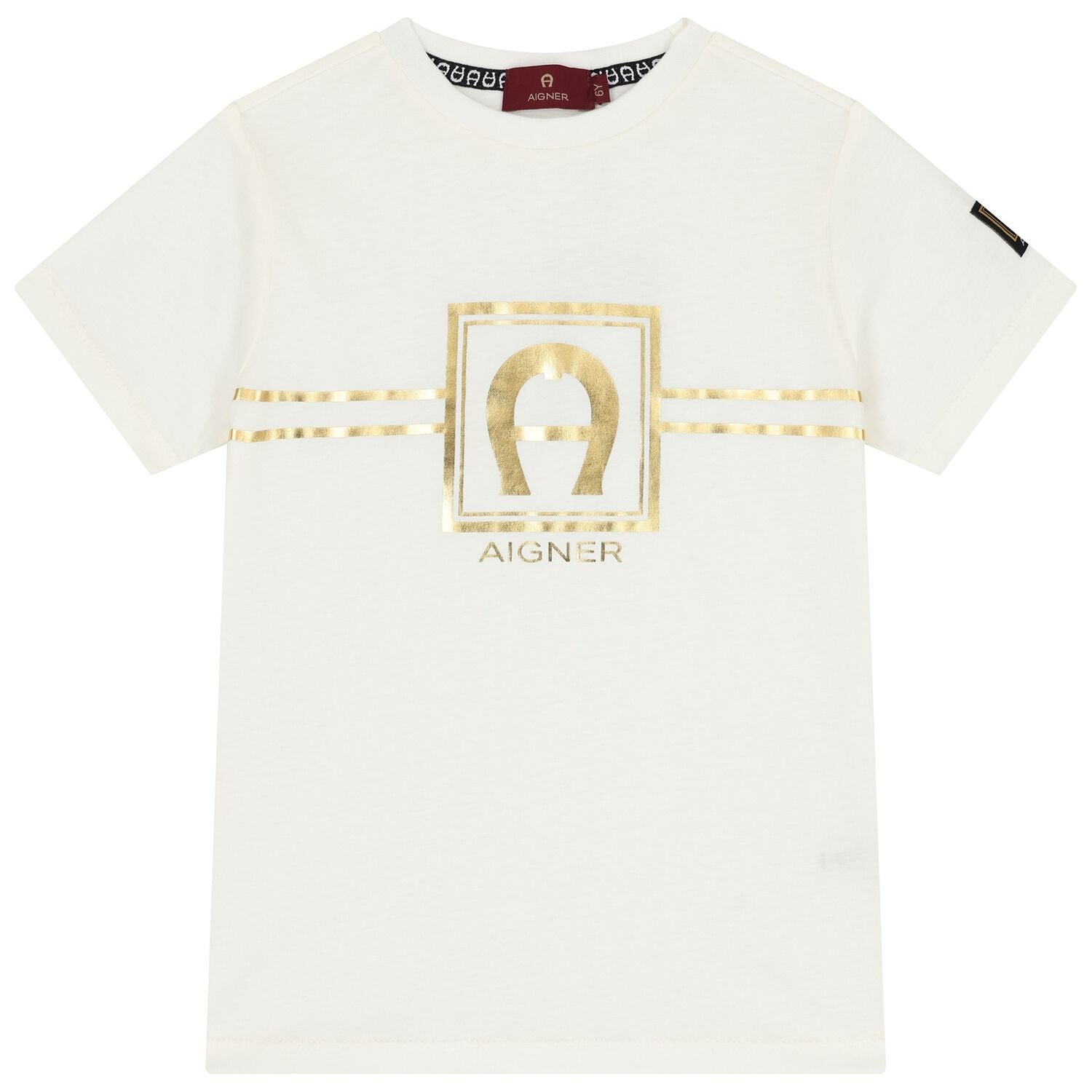 AIGNERGold Logo T-Shirt4062176910619SAVANNA