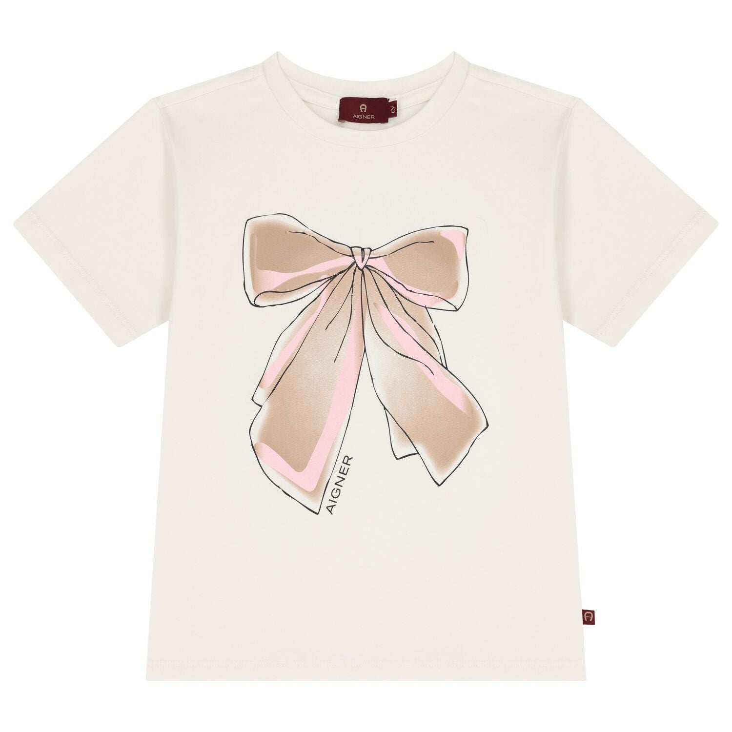 AIGNERGraphic Bow T-Shirt4062176771449SAVANNA