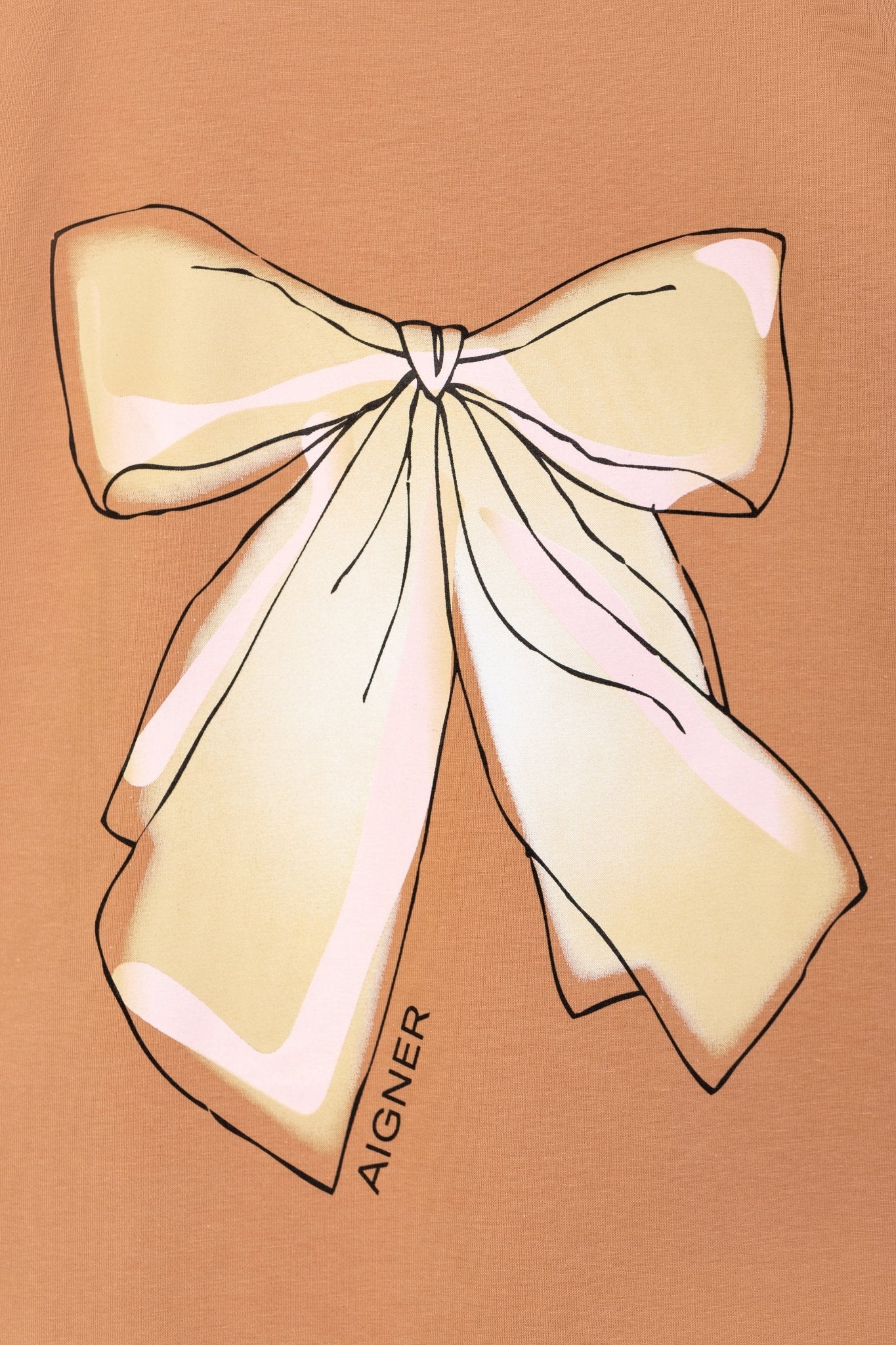 AIGNERGraphic Bow T-Shirt4062176771524SAVANNA
