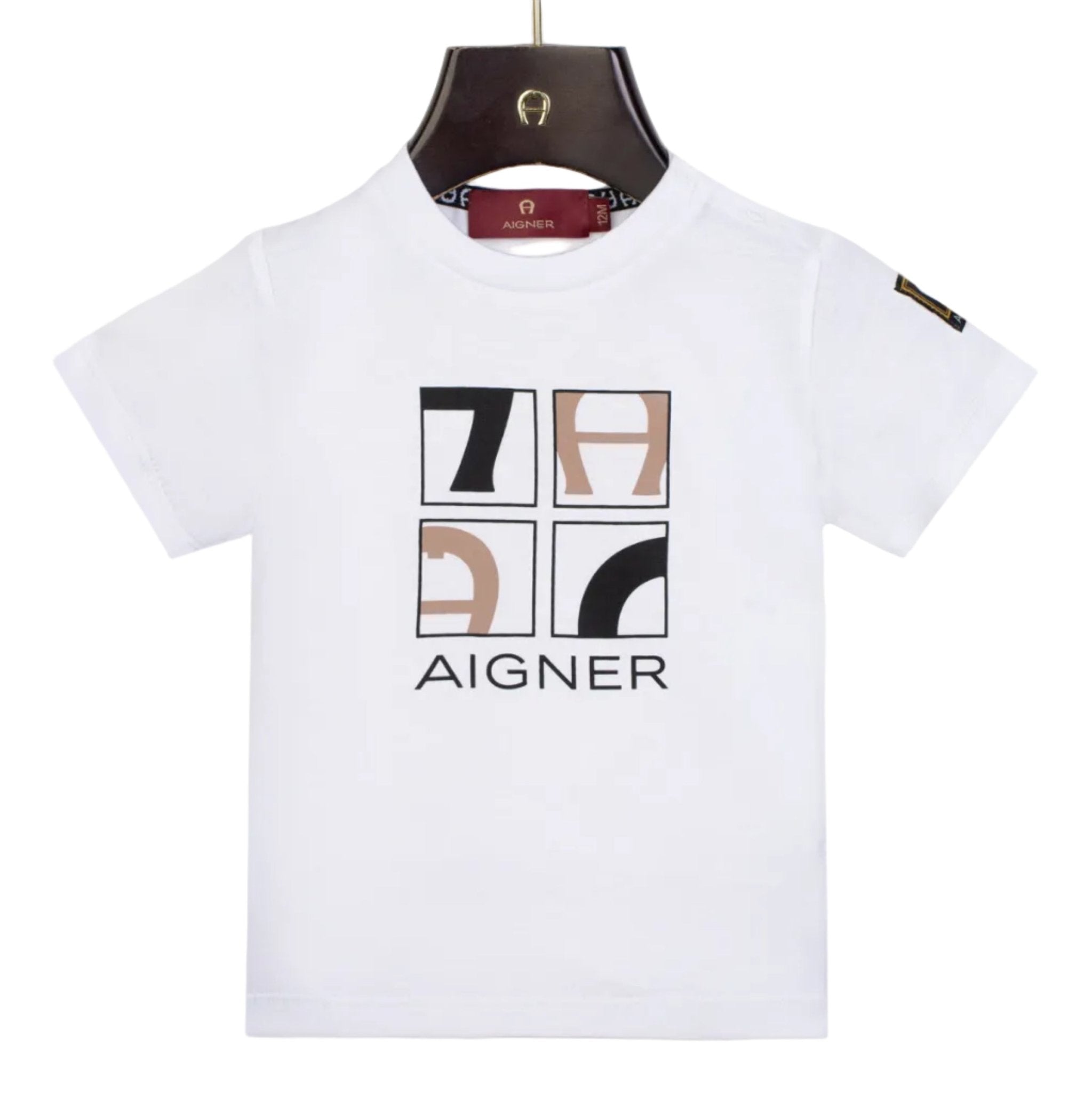 AIGNERGraphic Logo T-shirt4062176879794SAVANNA