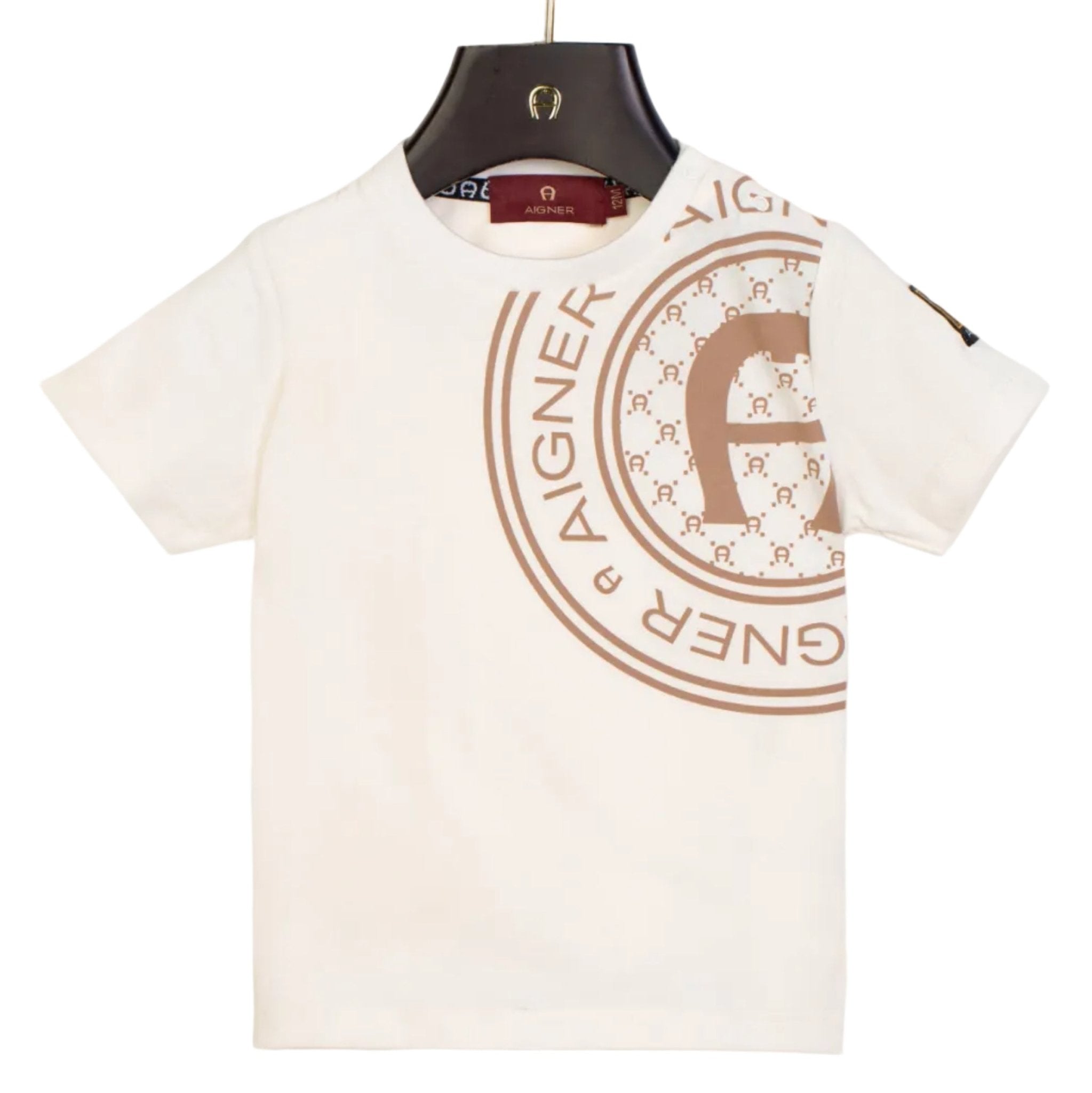 AIGNERGraphic Logo T-shirt4062176912101SAVANNA