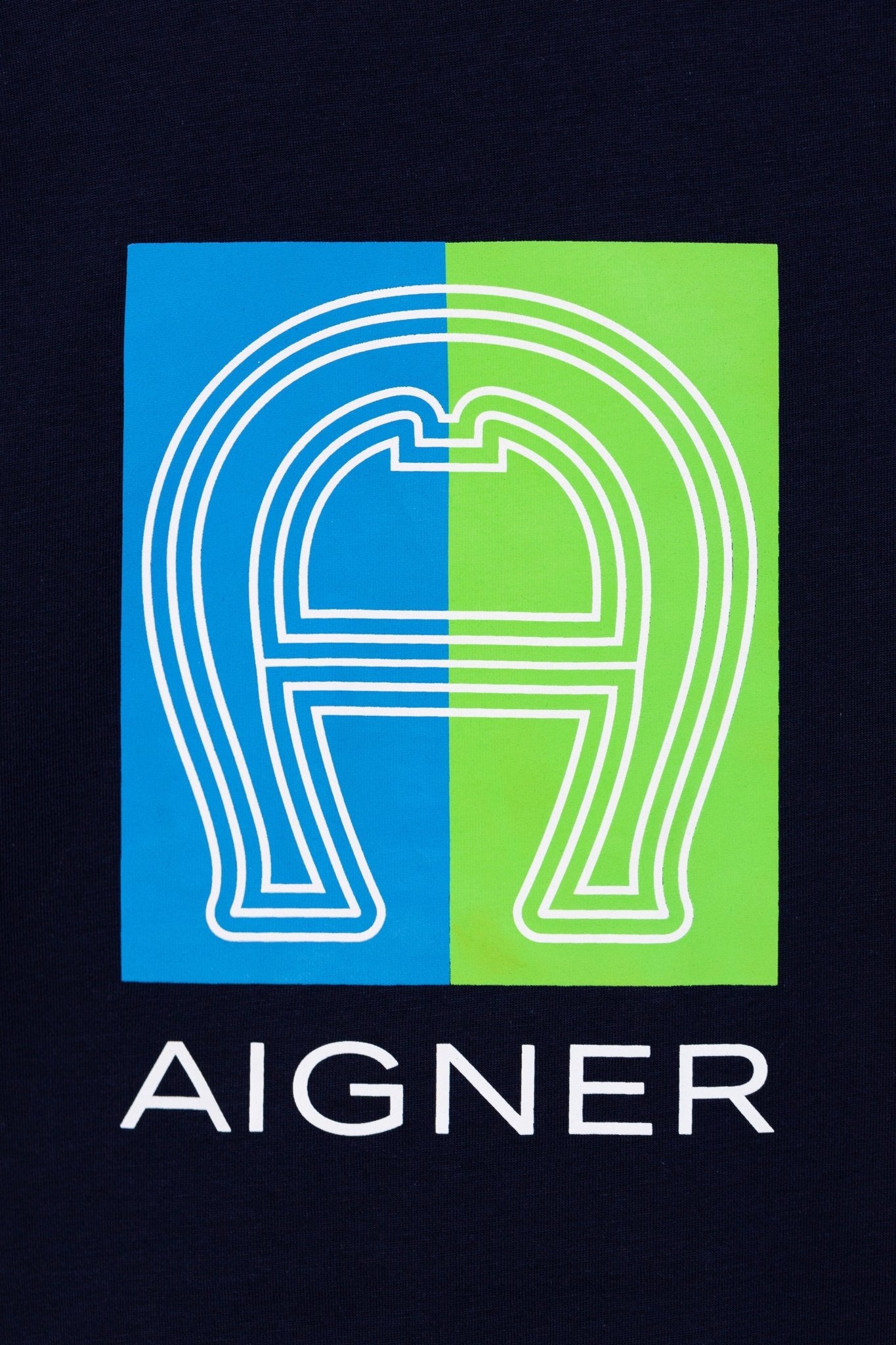 AIGNERJersey Logo Print T-Shirt4062176790488SAVANNA