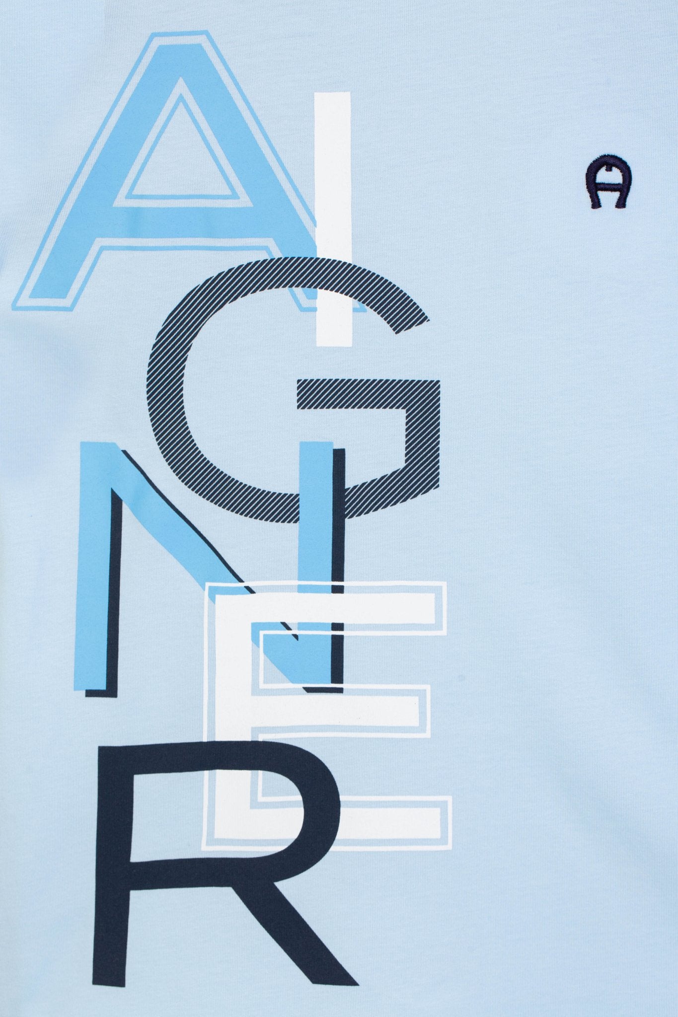AIGNERJersey Logo Print T-Shirt4062176853145SAVANNA