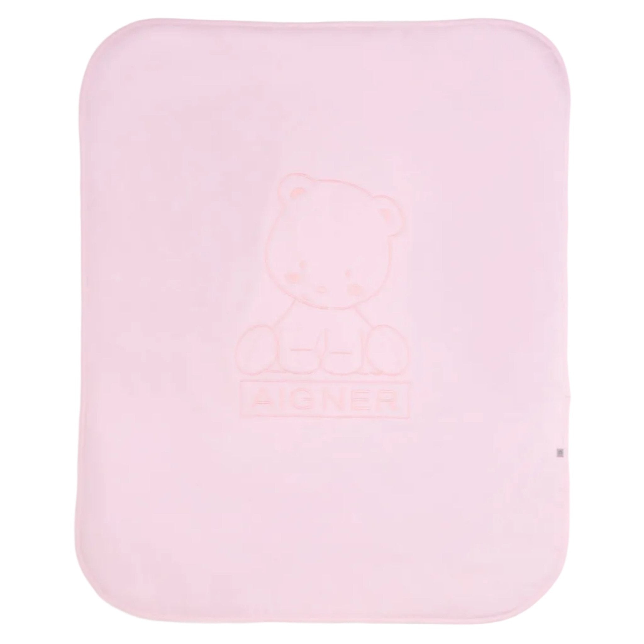 AIGNERLogo Embroidered Baby Blanket4062176898788SAVANNA