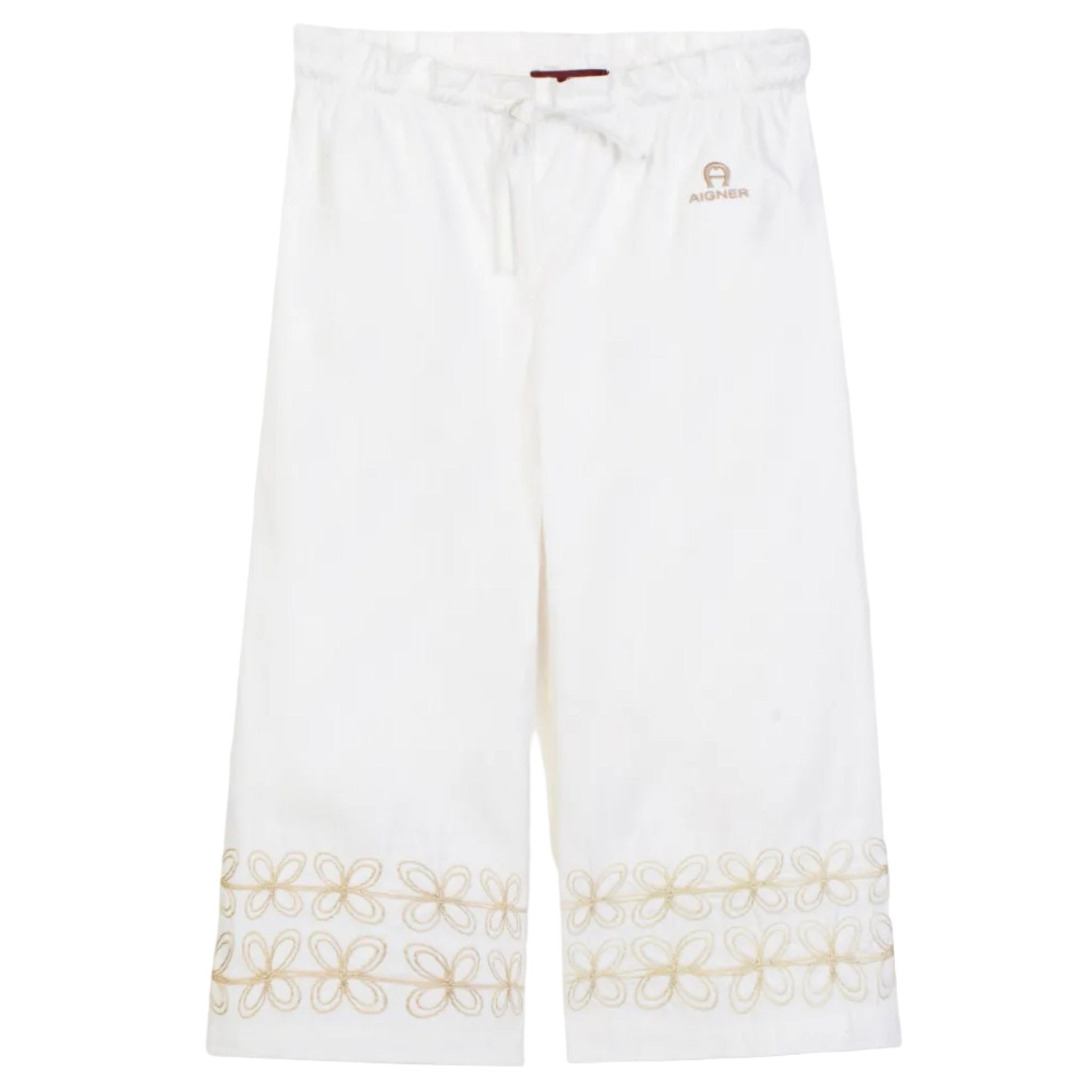 AIGNERLogo Embroidery Trousers4062176871064SAVANNA