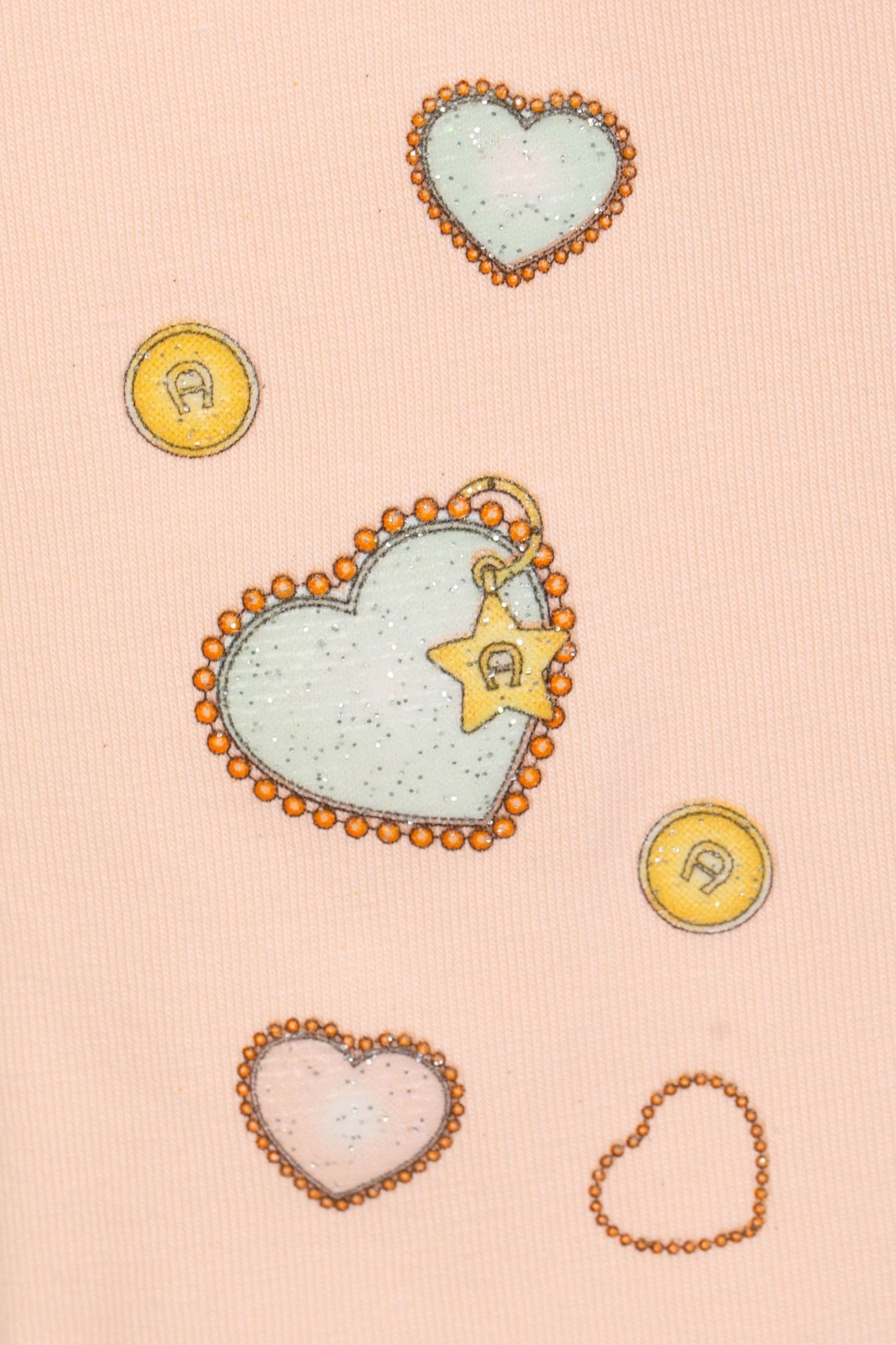 AIGNERLogo Hearts Leggings4062176877172SAVANNA