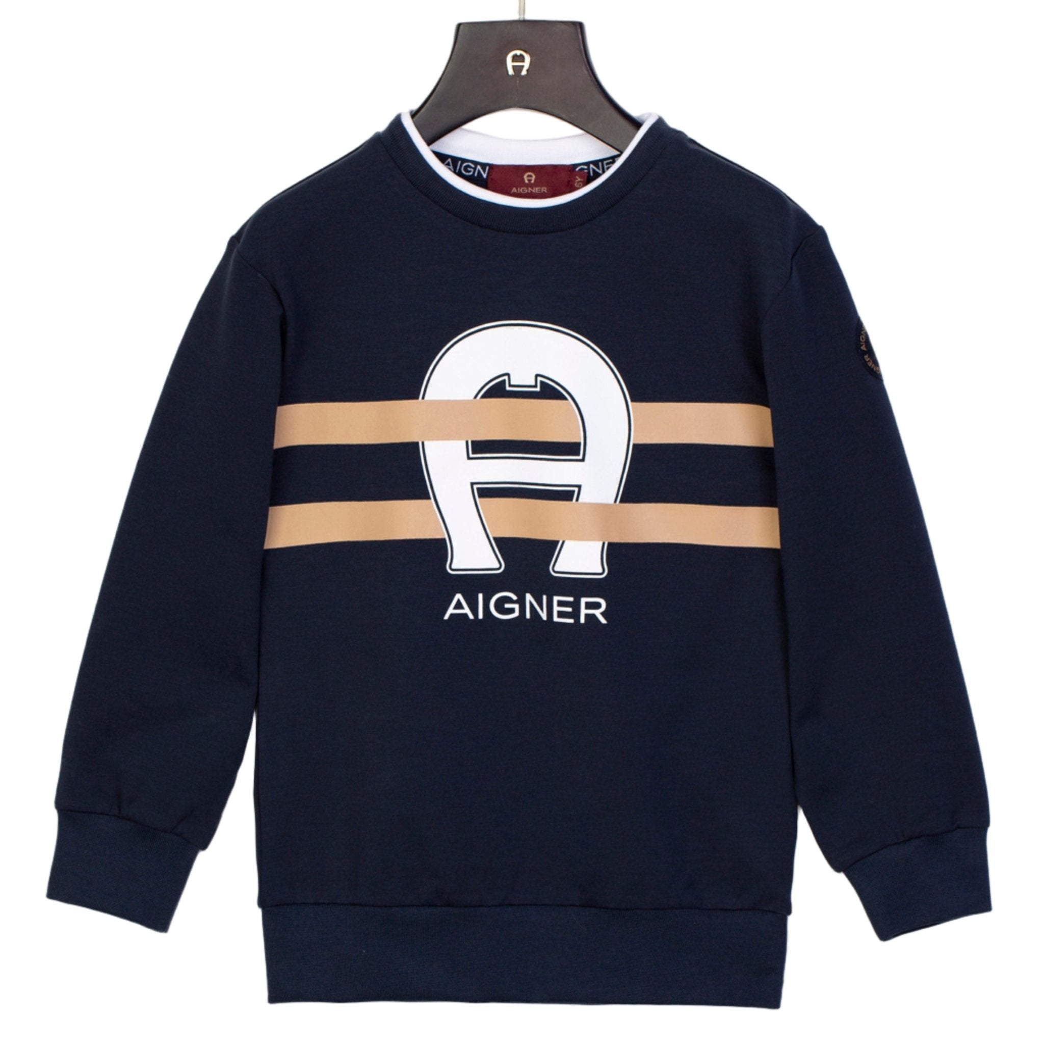 AIGNERLogo Horseshoe Sweatshirt4062176767190SAVANNA