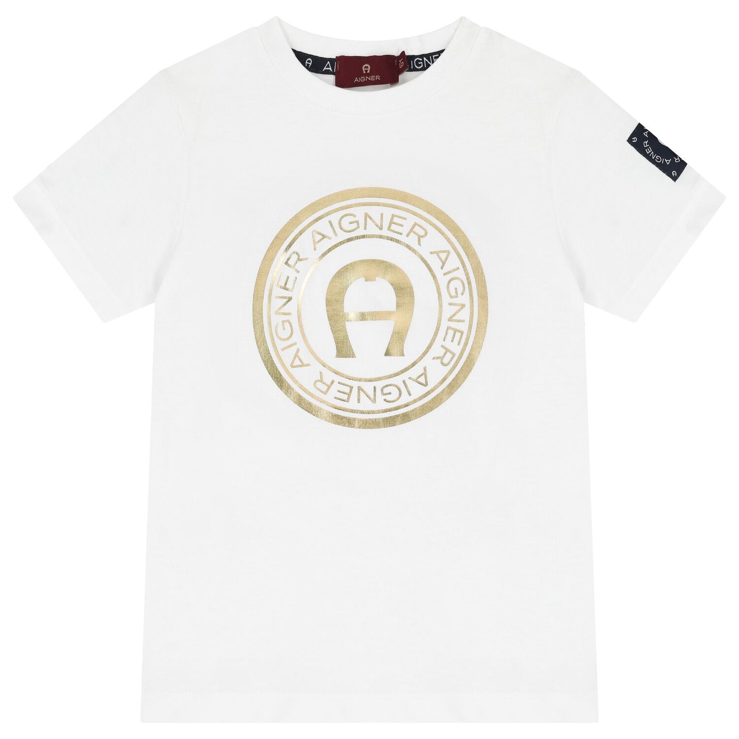 AIGNERLogo Print T-Shirt4062176685265SAVANNA