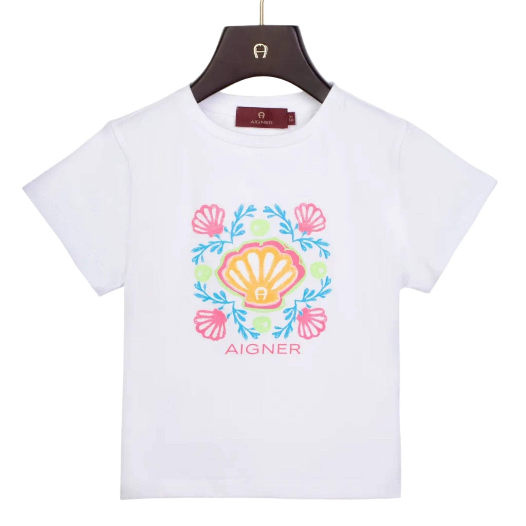 AIGNERShell Floral Graphic T-Shirt4062176862901SAVANNA