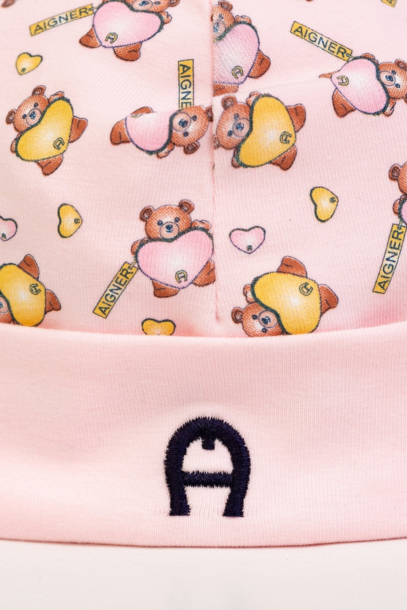 AIGNERTeddy Bear Print Hat4062176762362SAVANNA