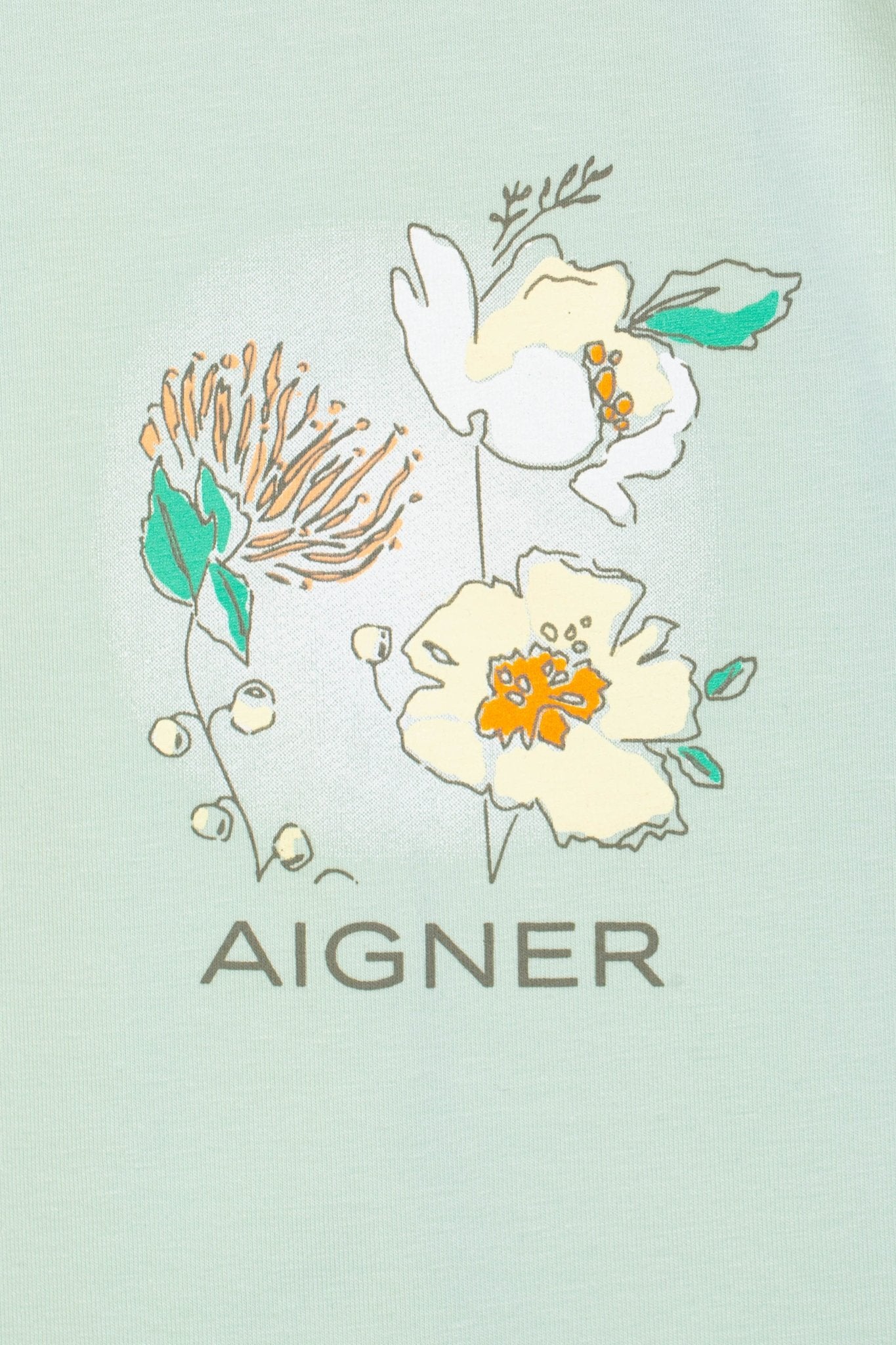 AIGNERTulle Floral Print T-Shirt4062176874164SAVANNA