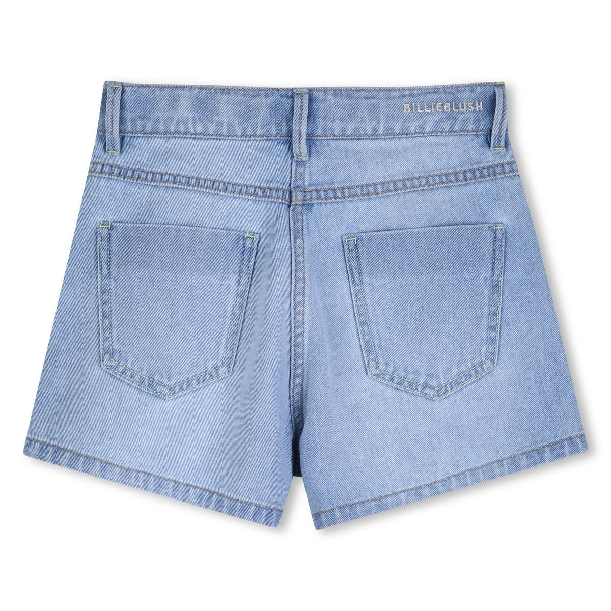 BillieblushEmbroidered Denim ShortsSAVANNA