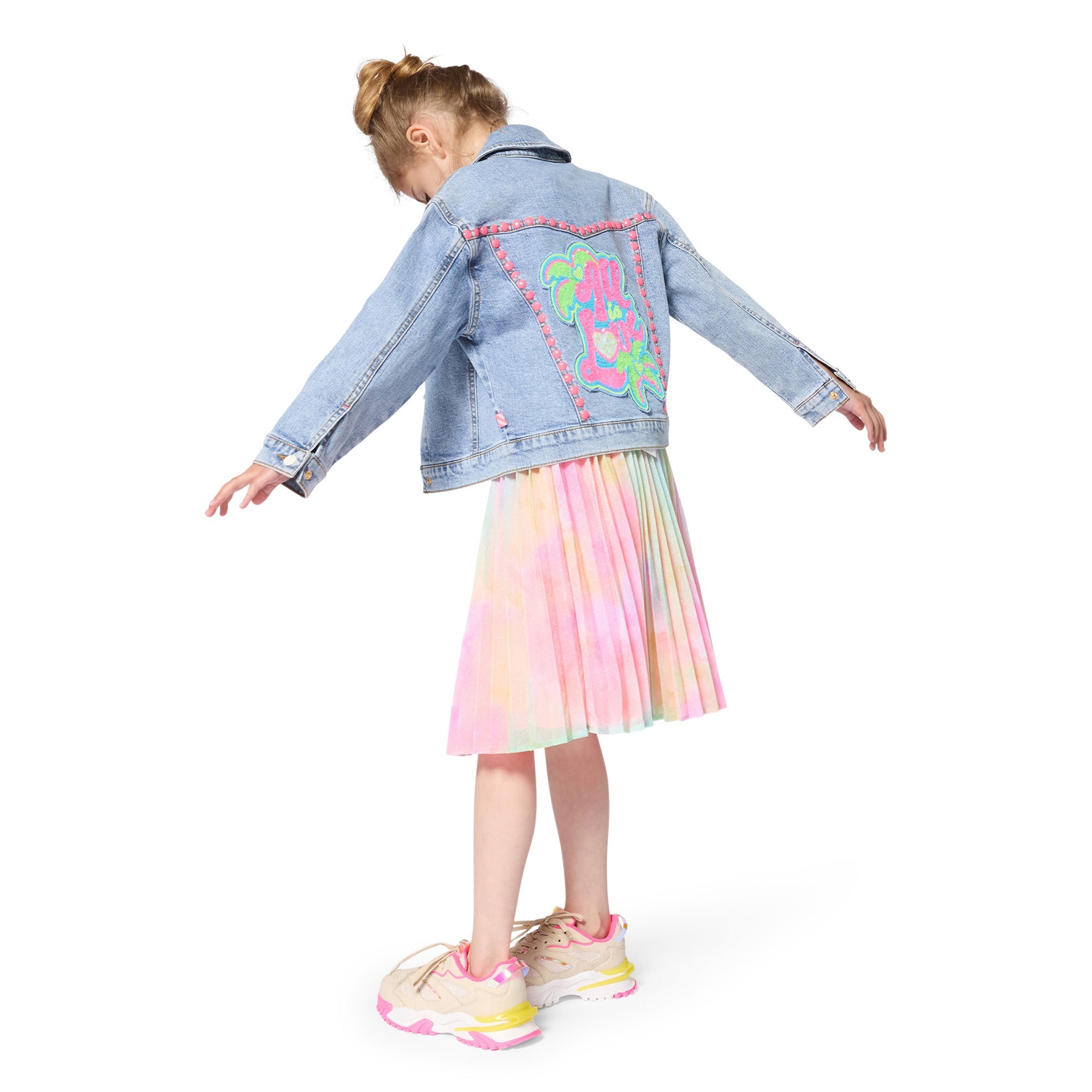 BillieblushLace Panelled Sneakers3617165968150SAVANNA