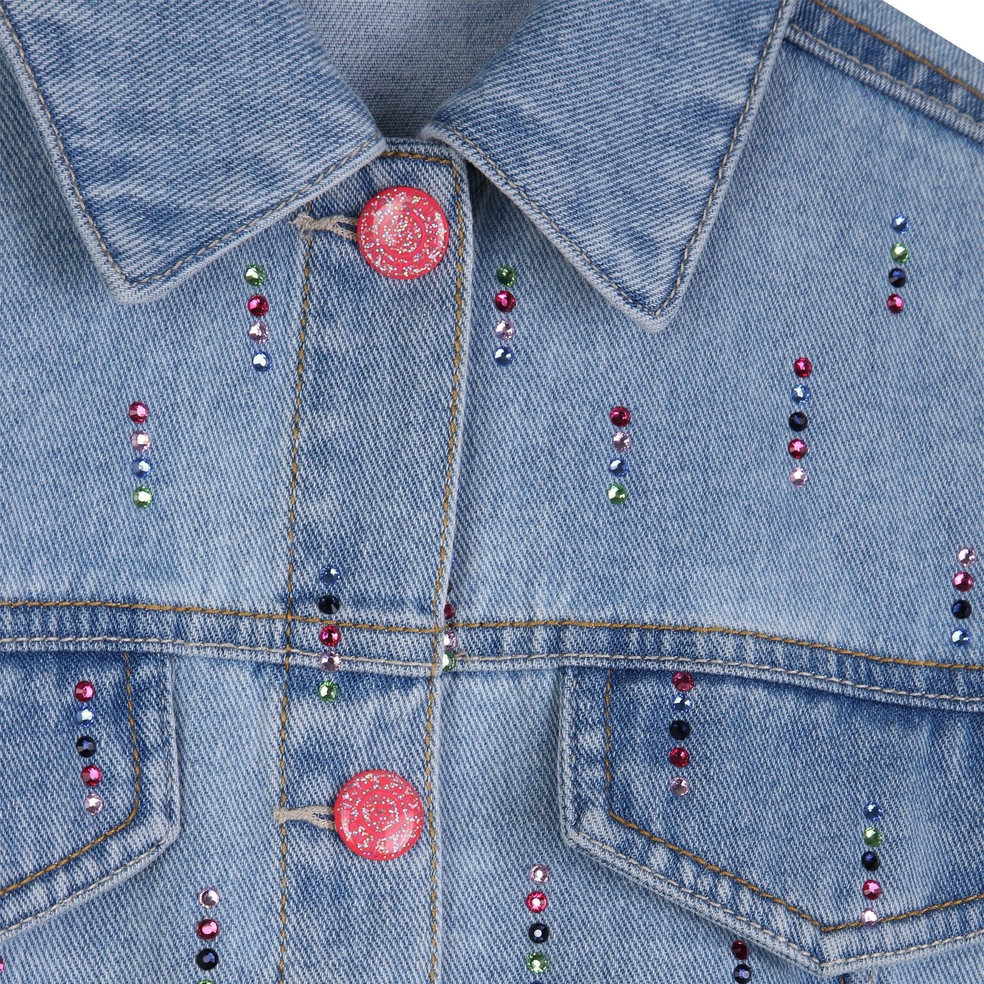 BillieblushRhinestones Denim Jacket3617165836169SAVANNA