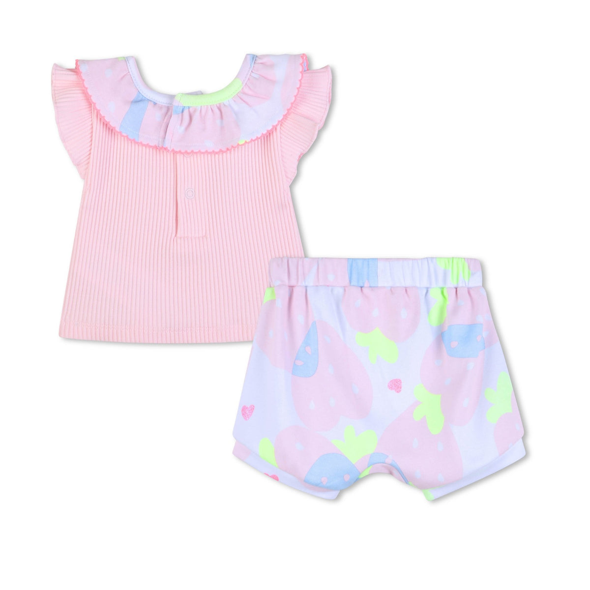 BillieblushRuffled Strawberry Shorts Set3617165956089SAVANNA