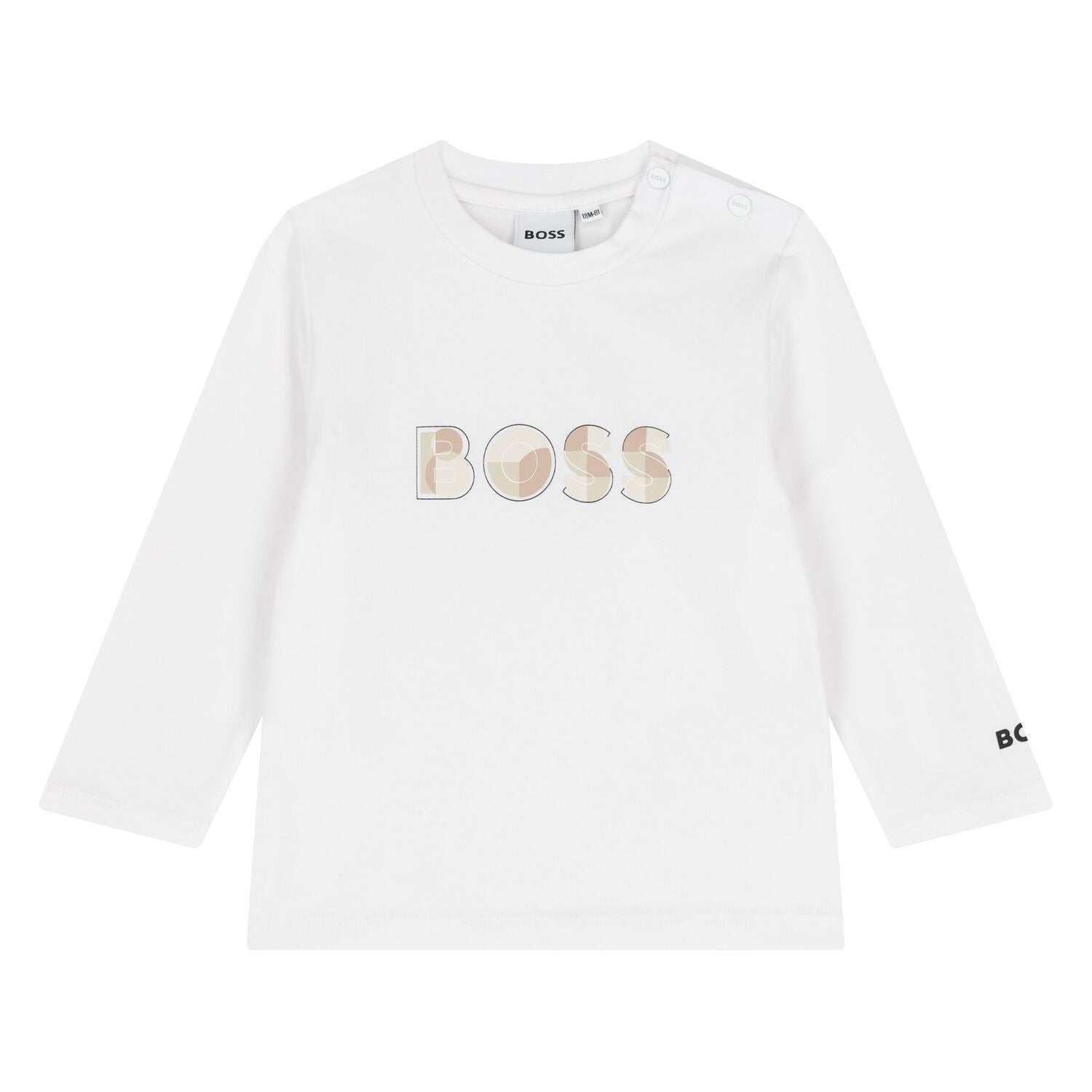 BossLogo Long Sleeve T-Shirt3617165643552SAVANNA