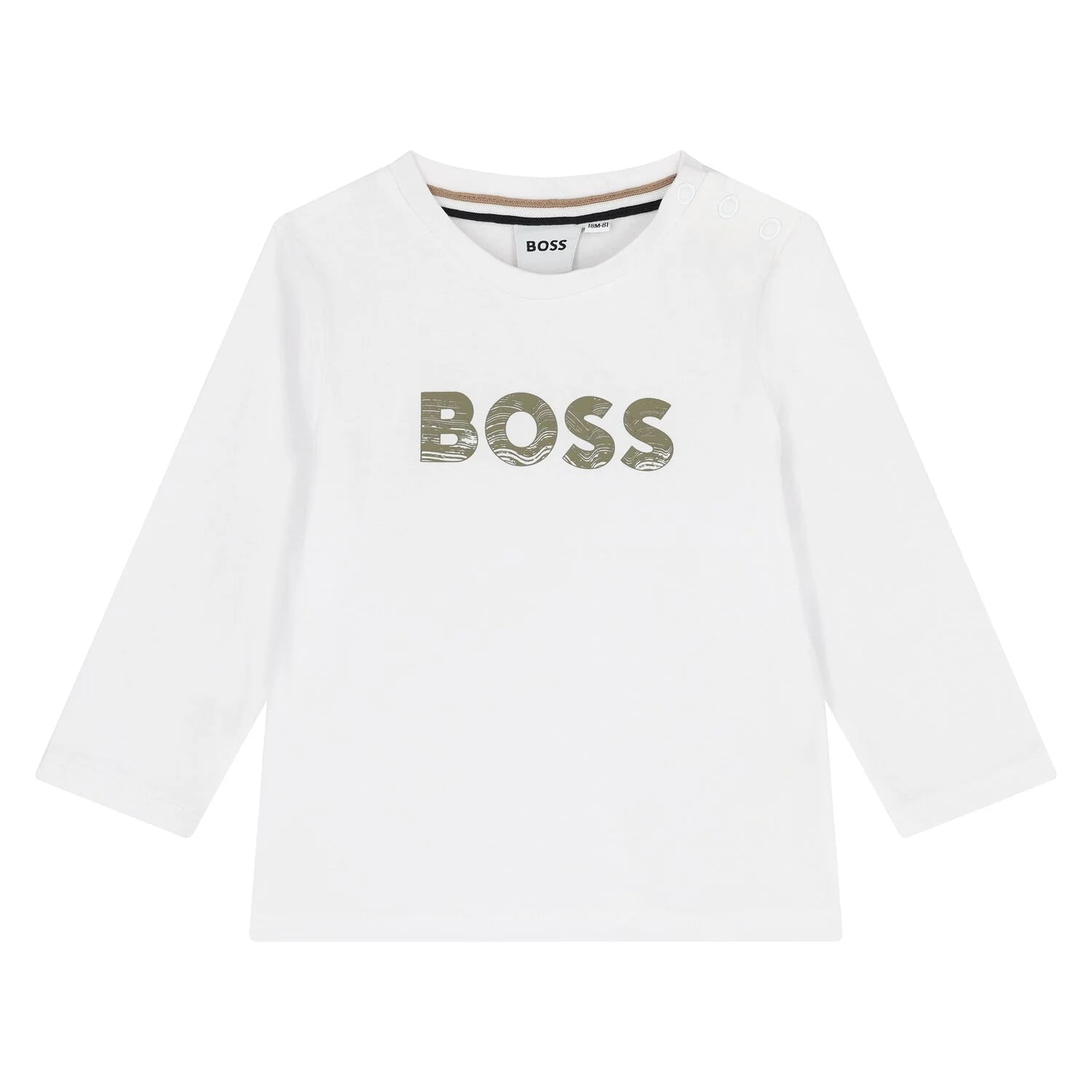 BossLogo Long Sleeve T-ShirtSAVANNA