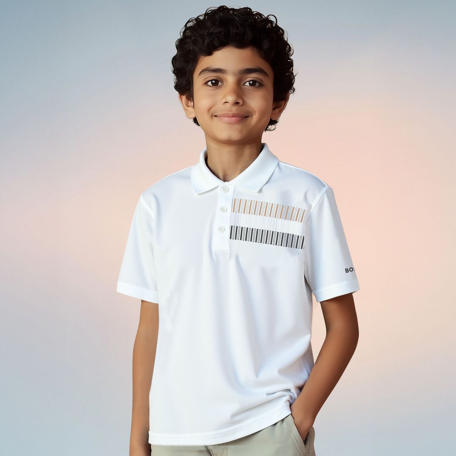 BossLogo Polo Shirt3617165485305SAVANNA