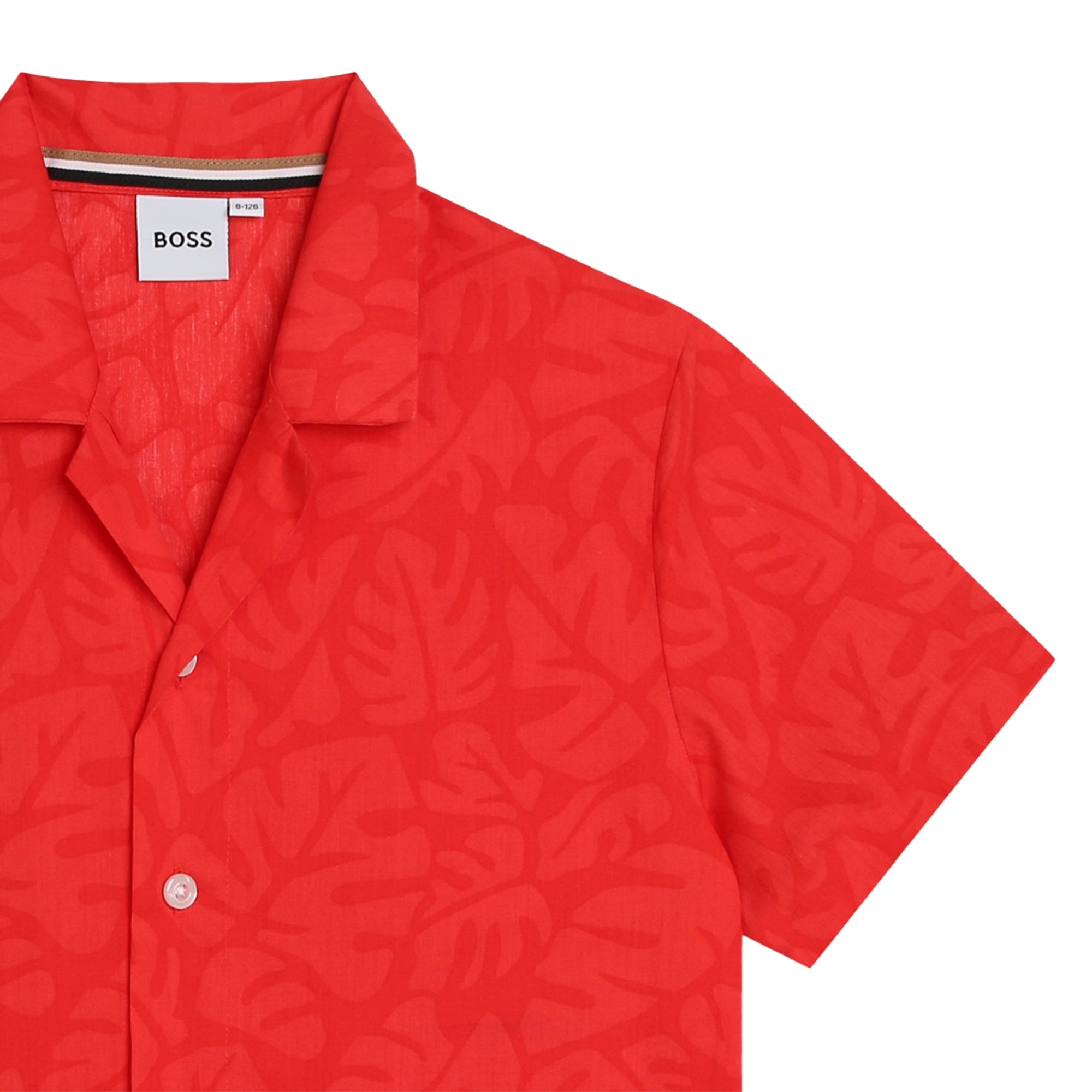 BossLogo Print Shirt3143163530001SAVANNA