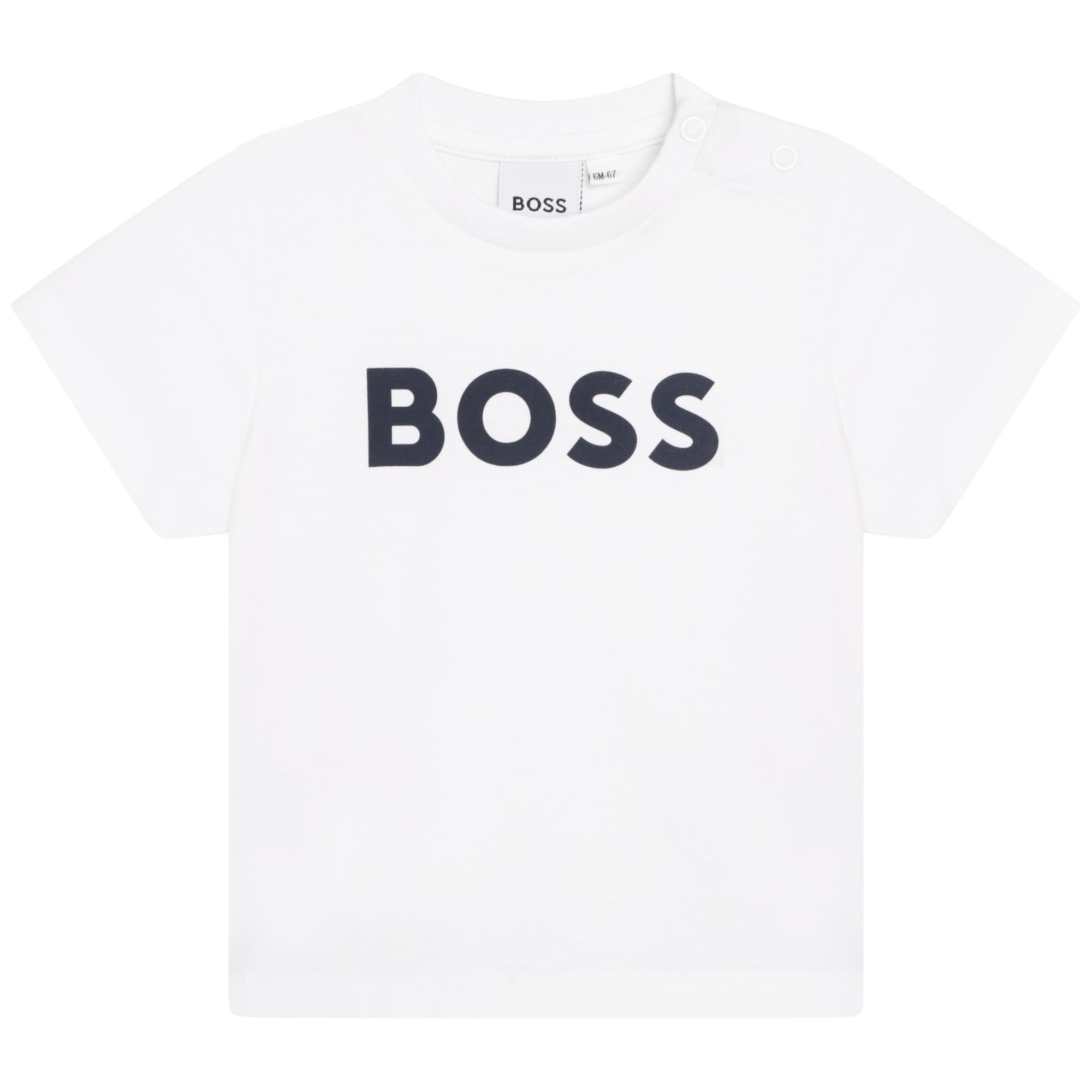 BossLogo Print T-Shirt3143162253048SAVANNA