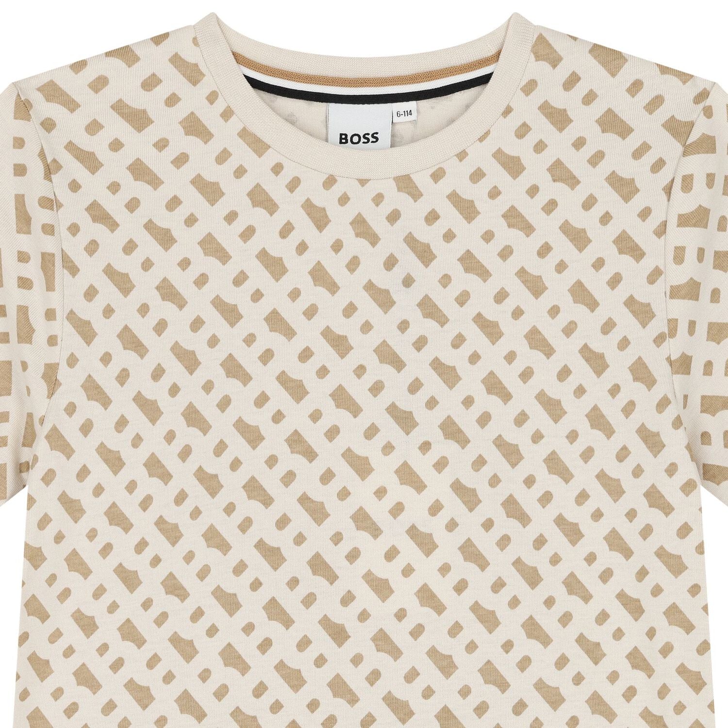 BossLogo Print T-Shirt3617165416606SAVANNA
