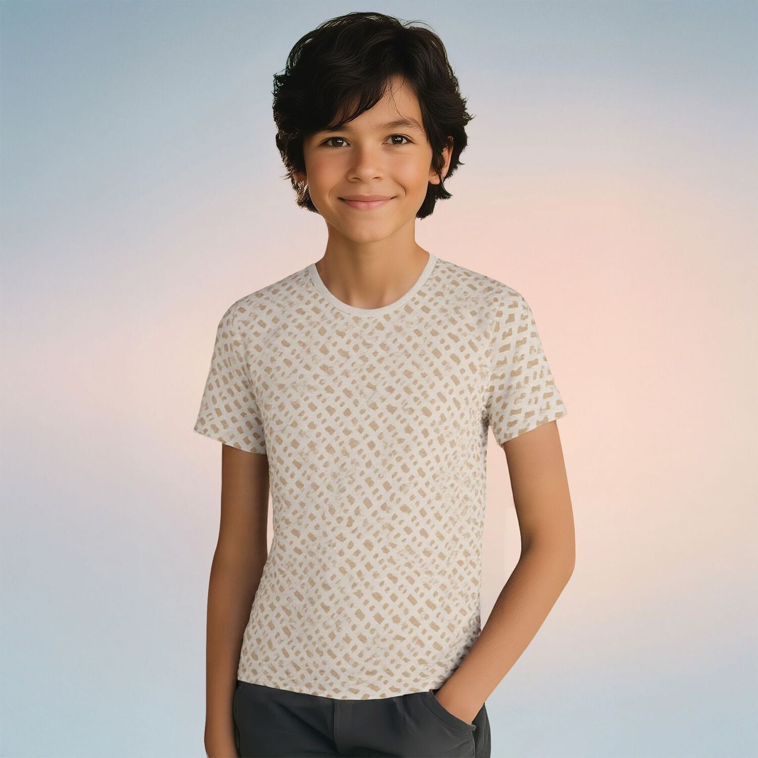 BossLogo Print T-Shirt3617165416606SAVANNA