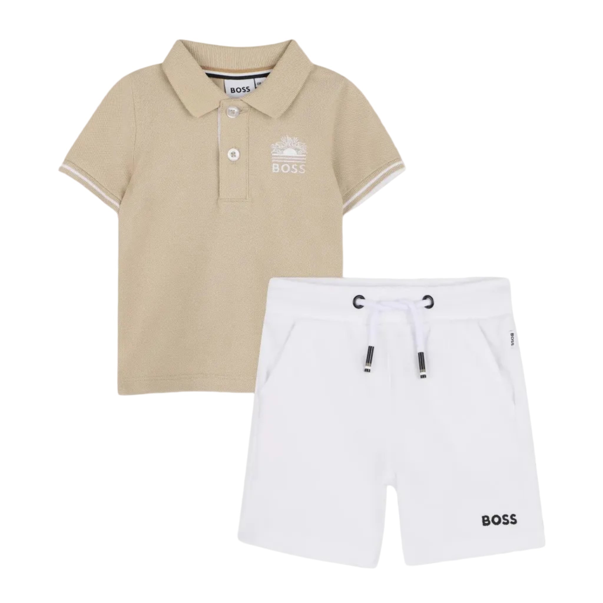 BossPique Shorts Set3617166008077SAVANNA