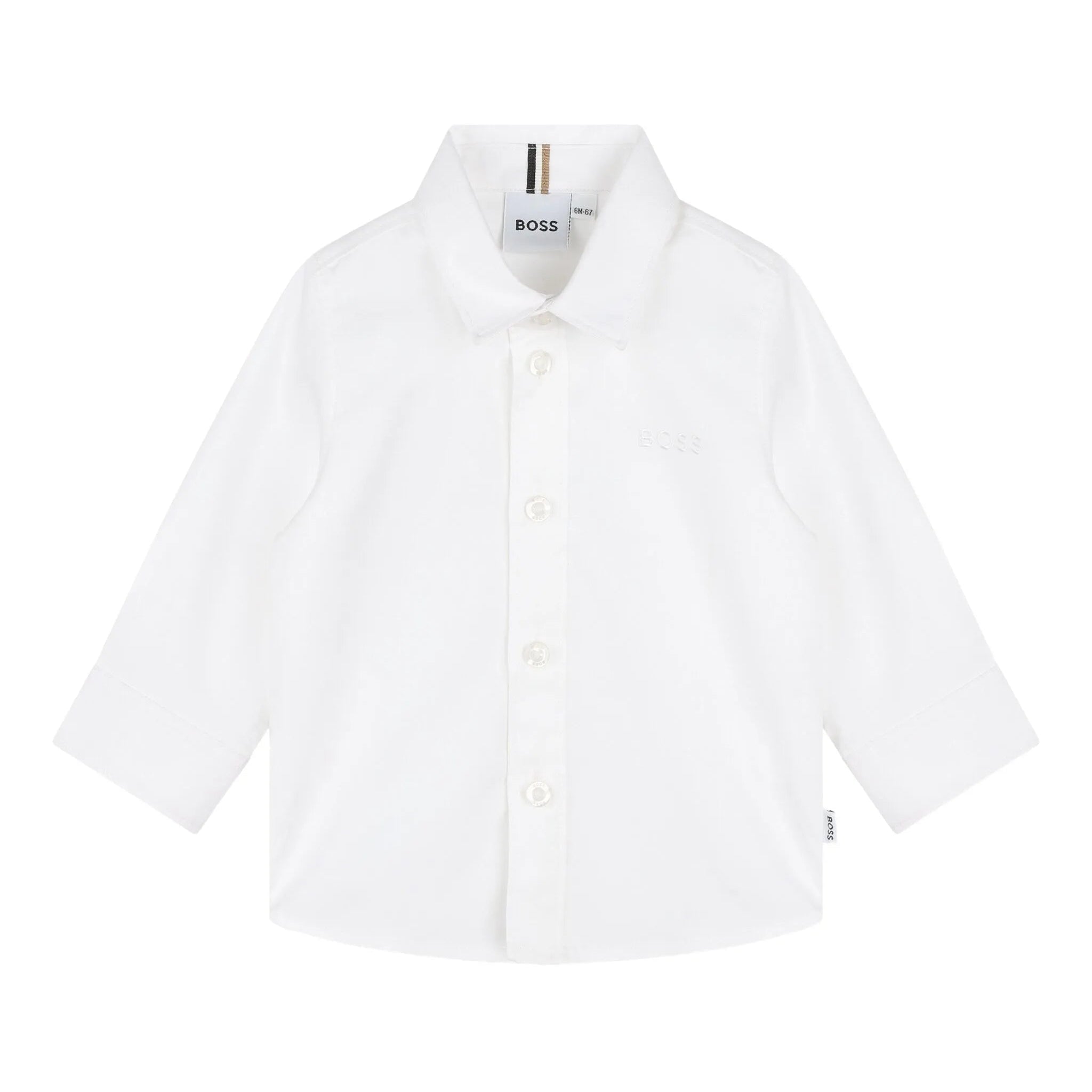 BossSleeved Embroidered Shirt3617165701054SAVANNA