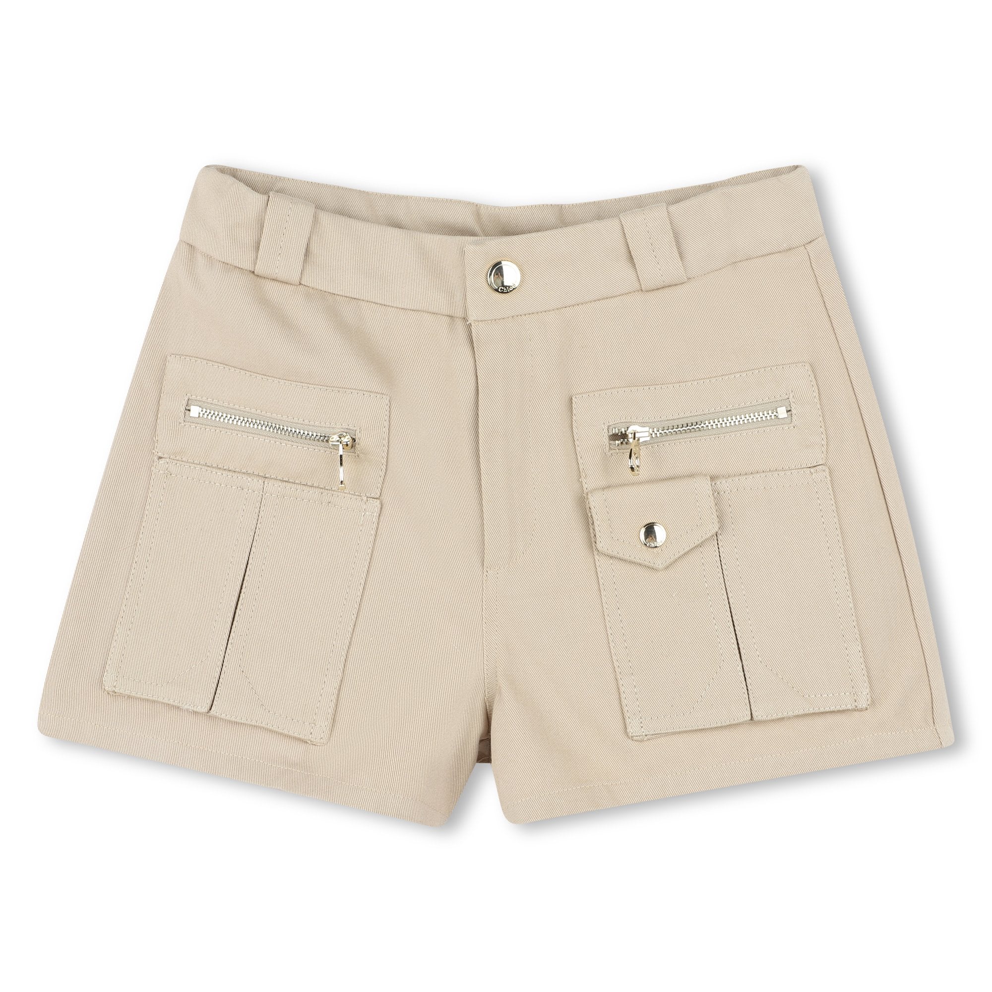 CHLOÉFlap Pockets Shorts3617165314346SAVANNA