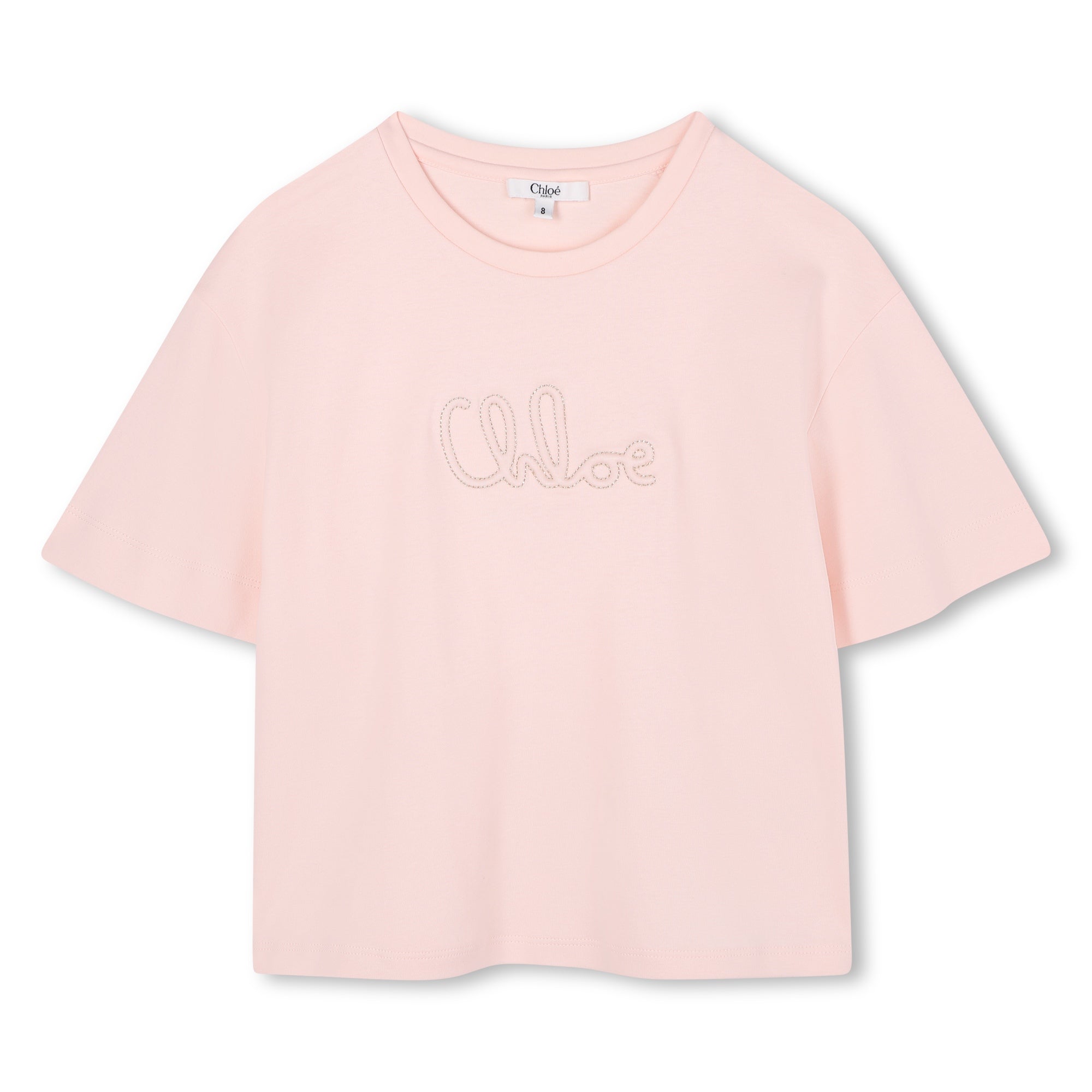 CHLOÉJersey Logo Print T-Shirt3617165549618SAVANNA