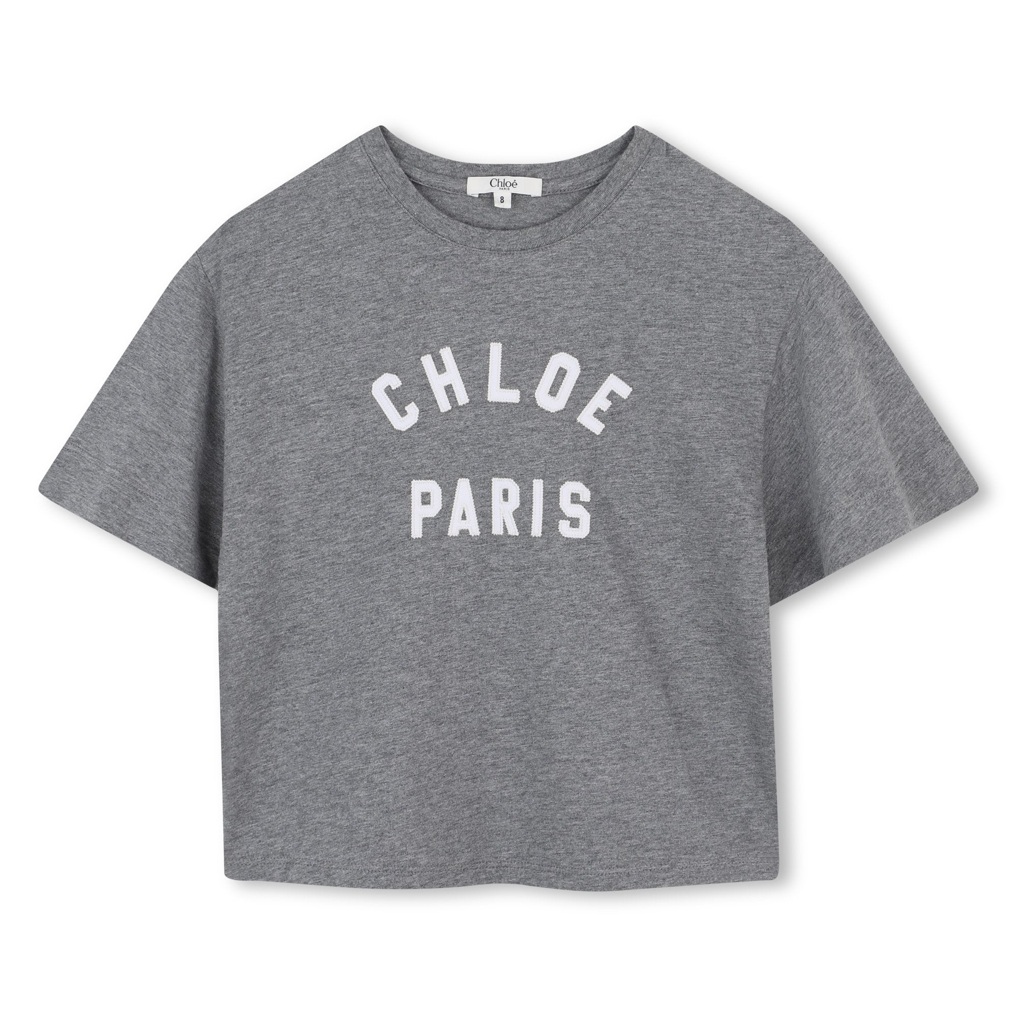 CHLOÉJersey Logo Print T-Shirt3617165686764SAVANNA