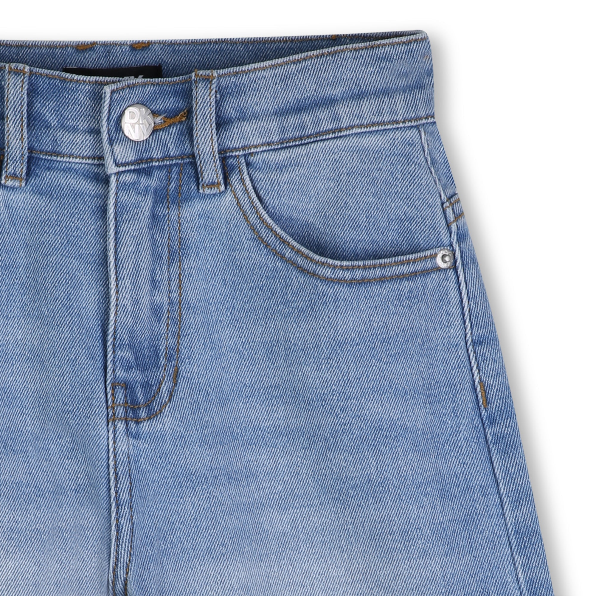 DKNYButtoned Denim Shorts3617165919510SAVANNA