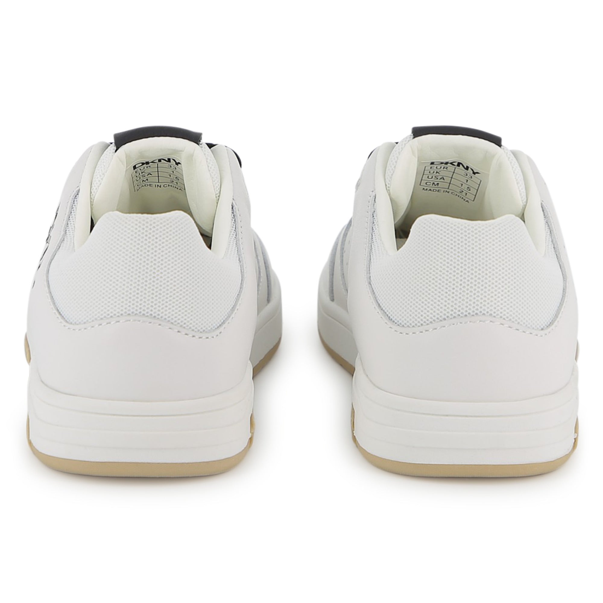DKNYLeather Laced TrainersSAVANNA