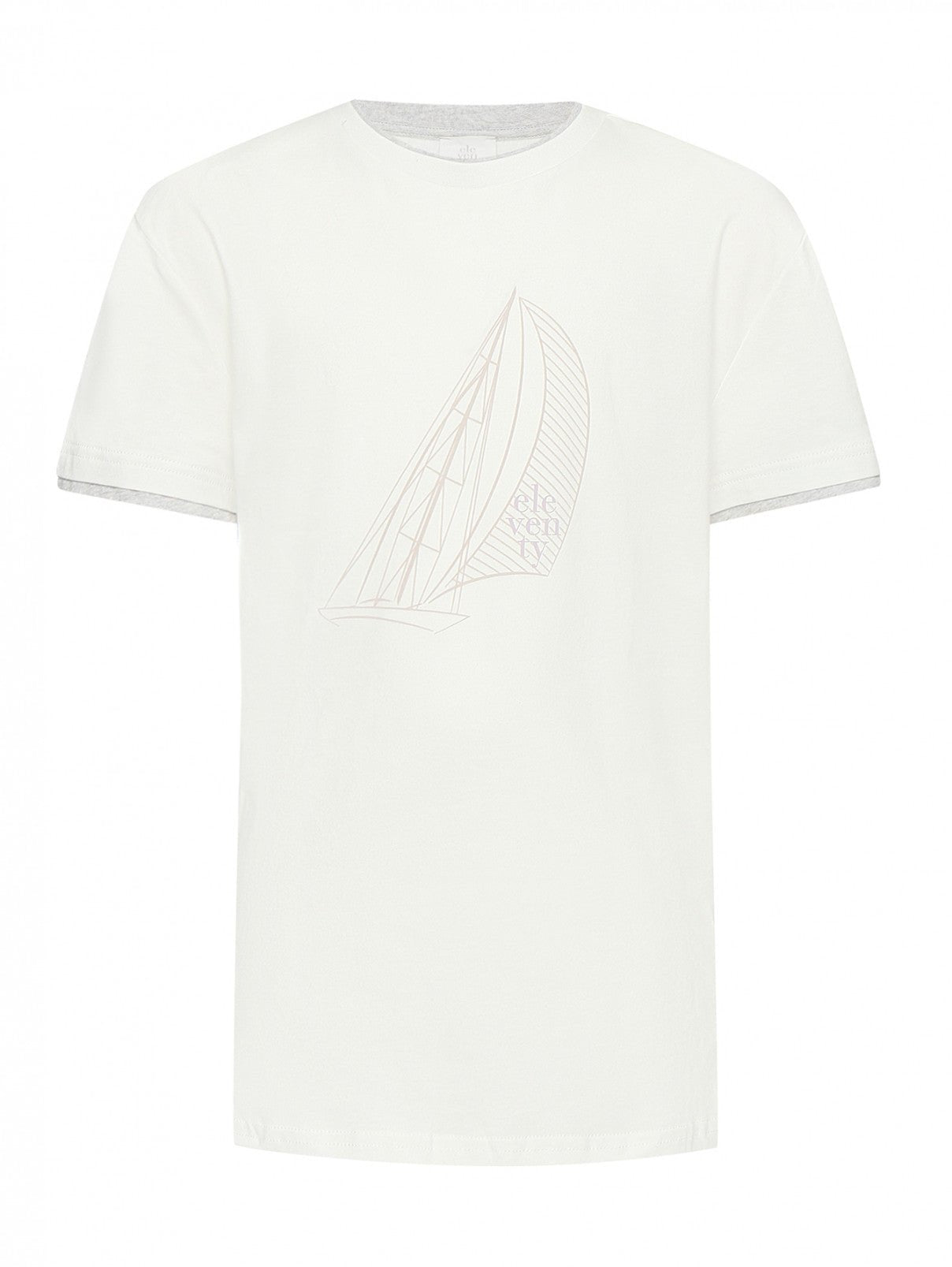 EleventyLogo Print T-Shirt8055178843425SAVANNA