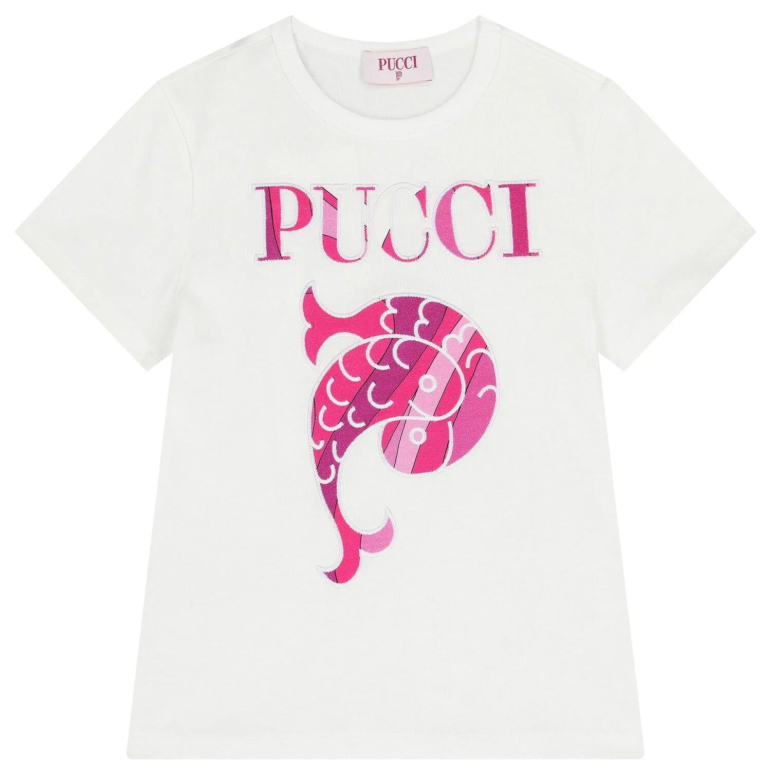 Emilio PucciEmbroidered Logo T-Shirt8059774192529SAVANNA
