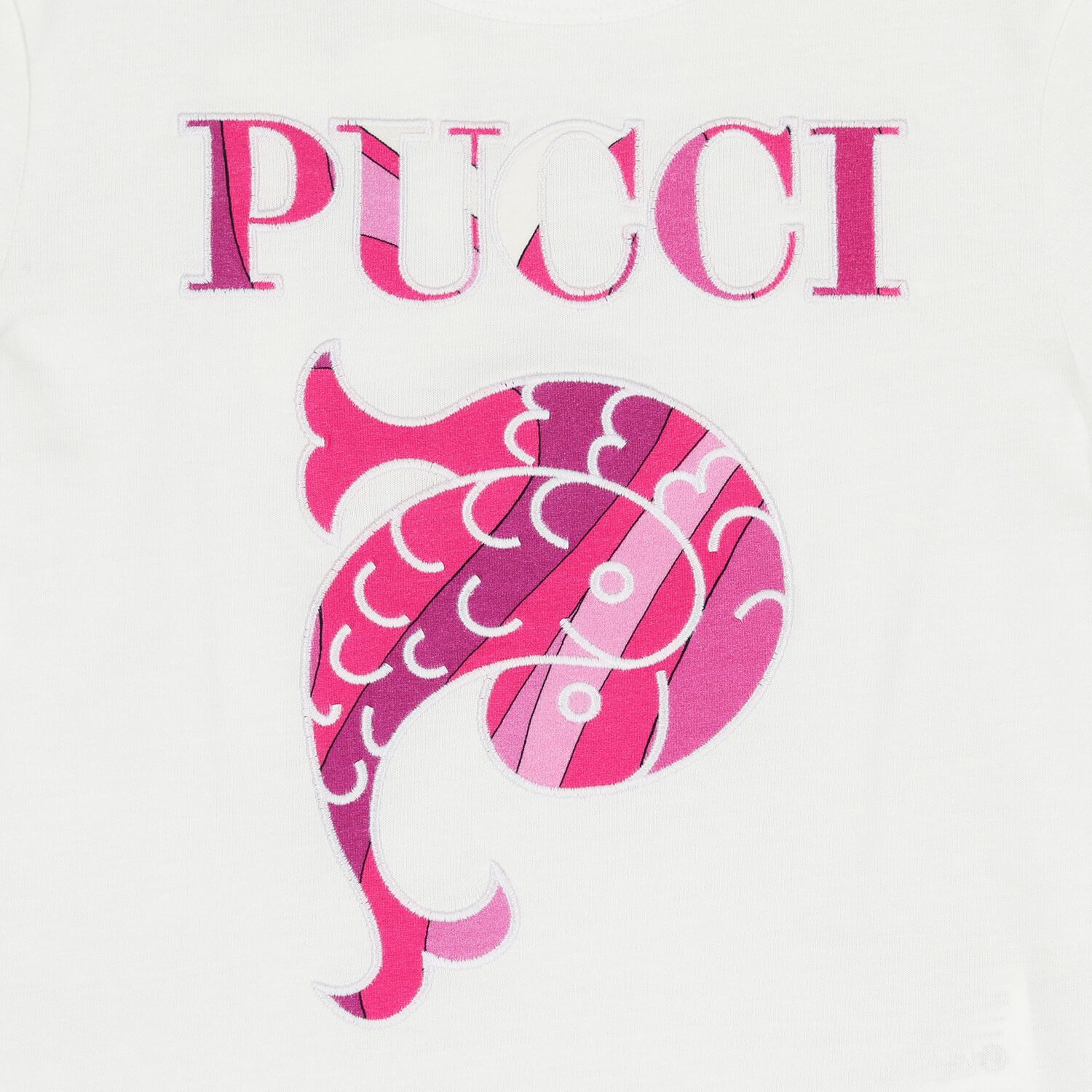 Emilio PucciEmbroidered Logo T-Shirt8059774192529SAVANNA