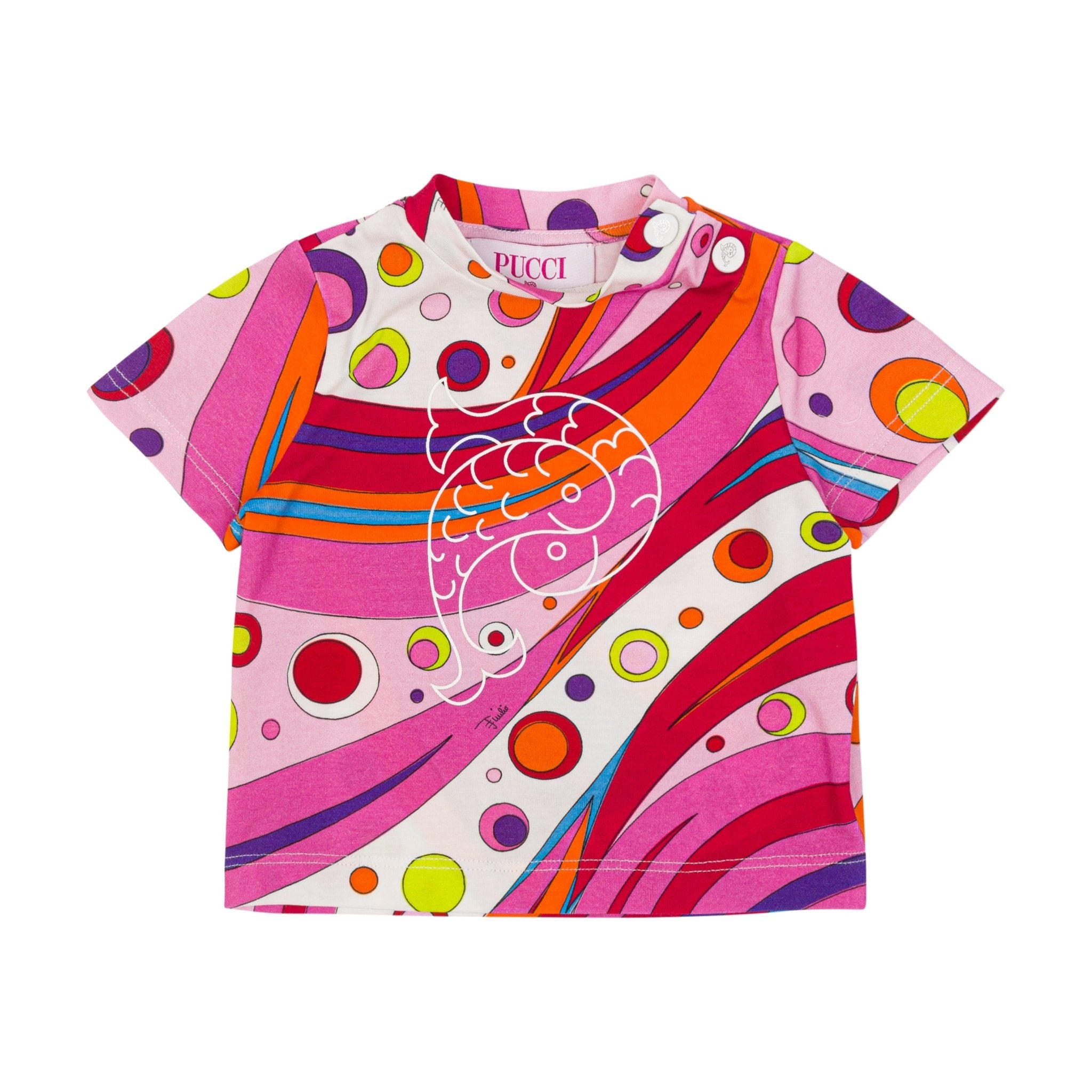 Emilio PucciFontane Iride T-Shirt8055178714817SAVANNA