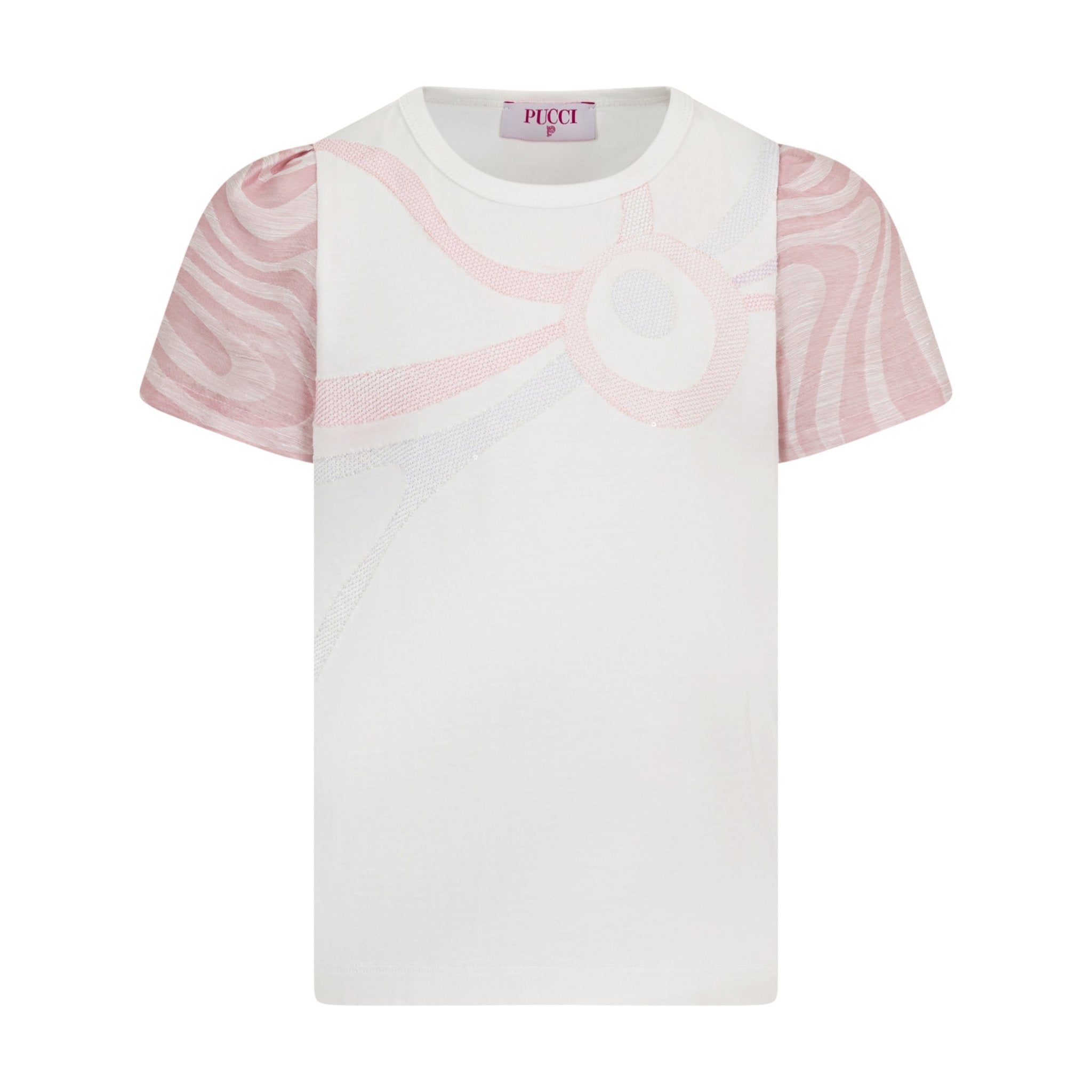 Emilio PucciNeutral Printed T-Shirt8059774195162SAVANNA
