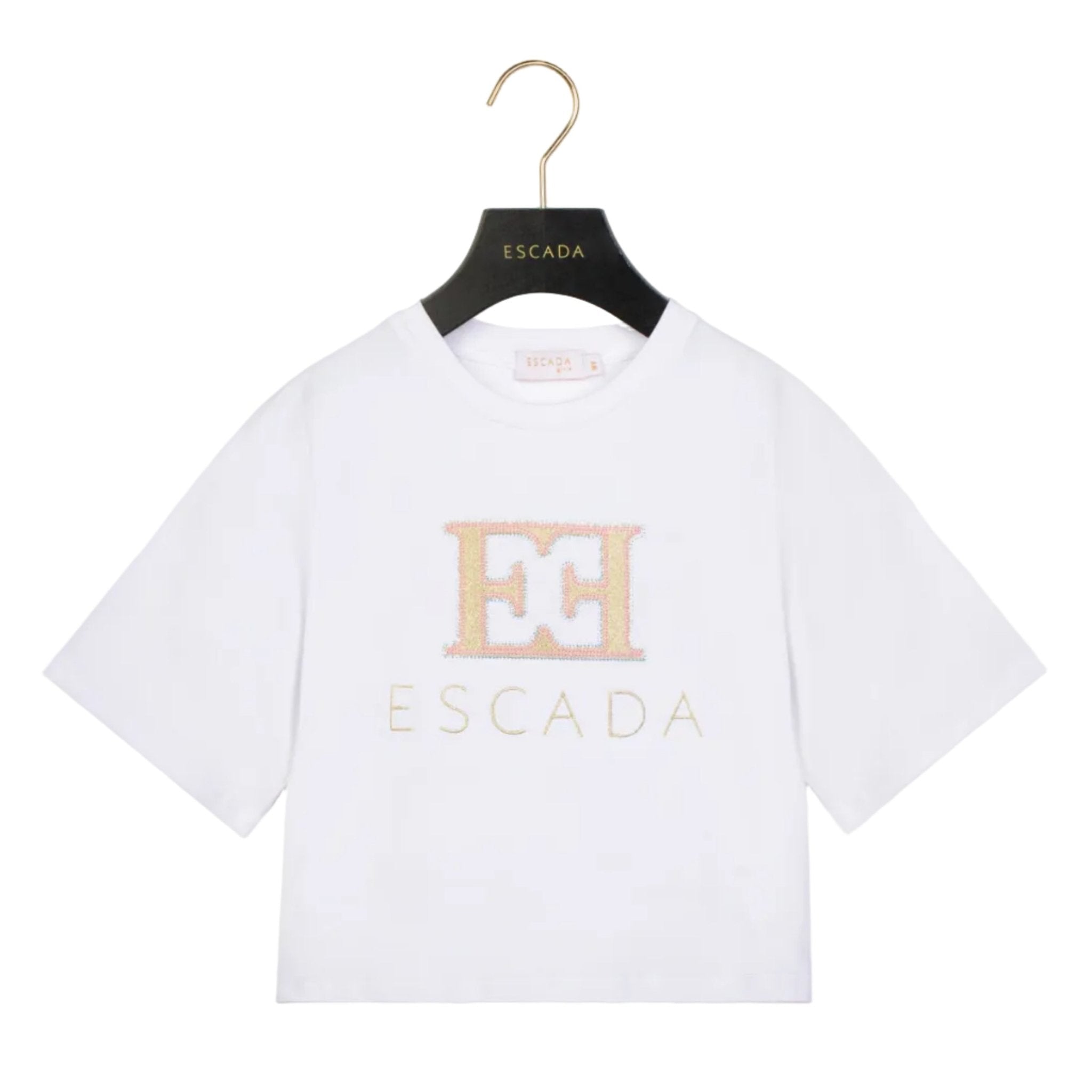 ESCADAEmbroidered Logo T-Shirt4062176880516SAVANNA