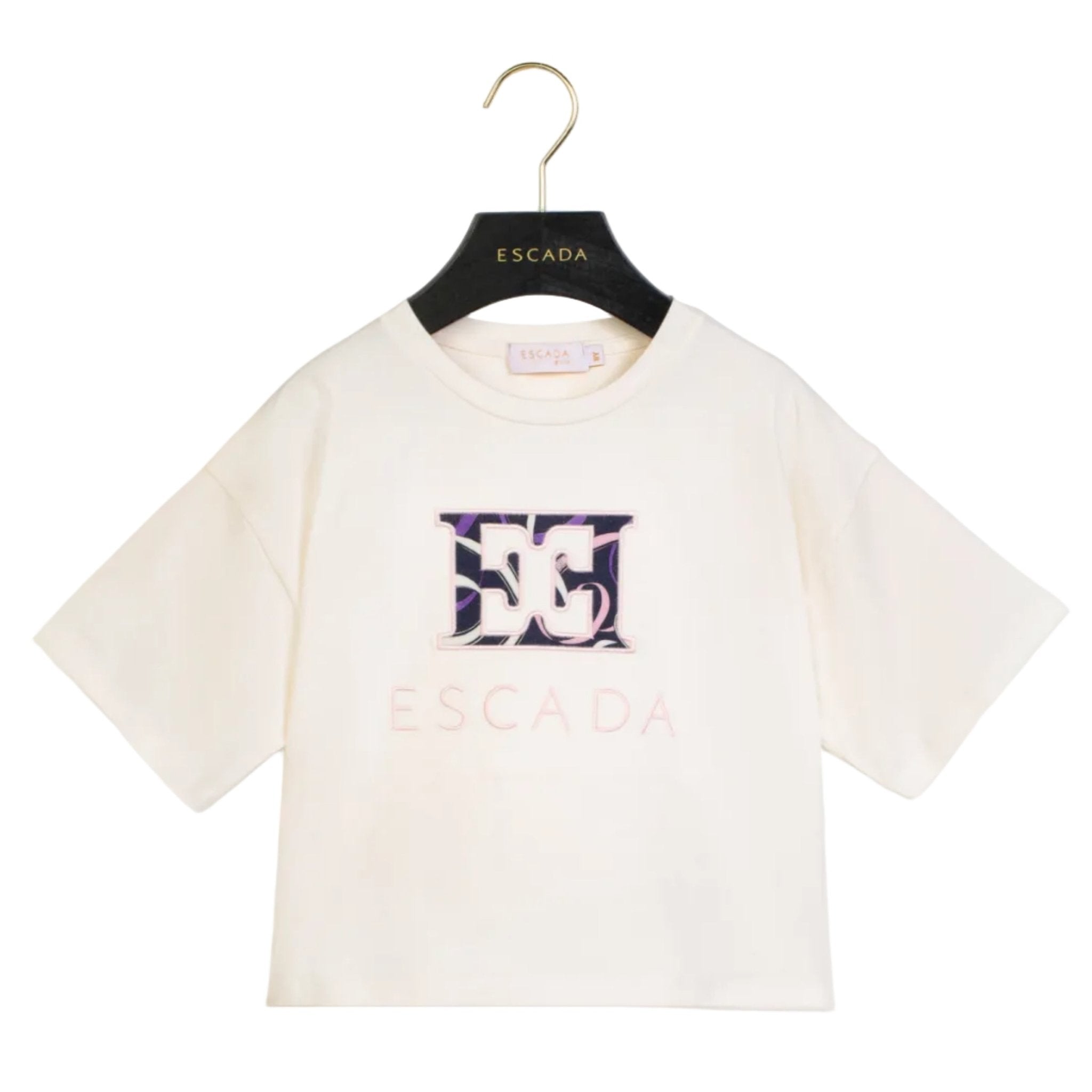 ESCADALogo & Abstract Print T-Shirt4062176883791SAVANNA