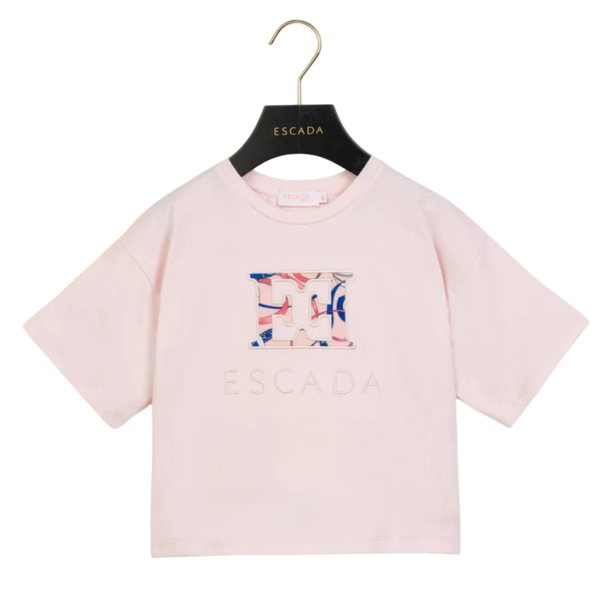 ESCADALogo & Abstract Print T-Shirt4062176883876SAVANNA